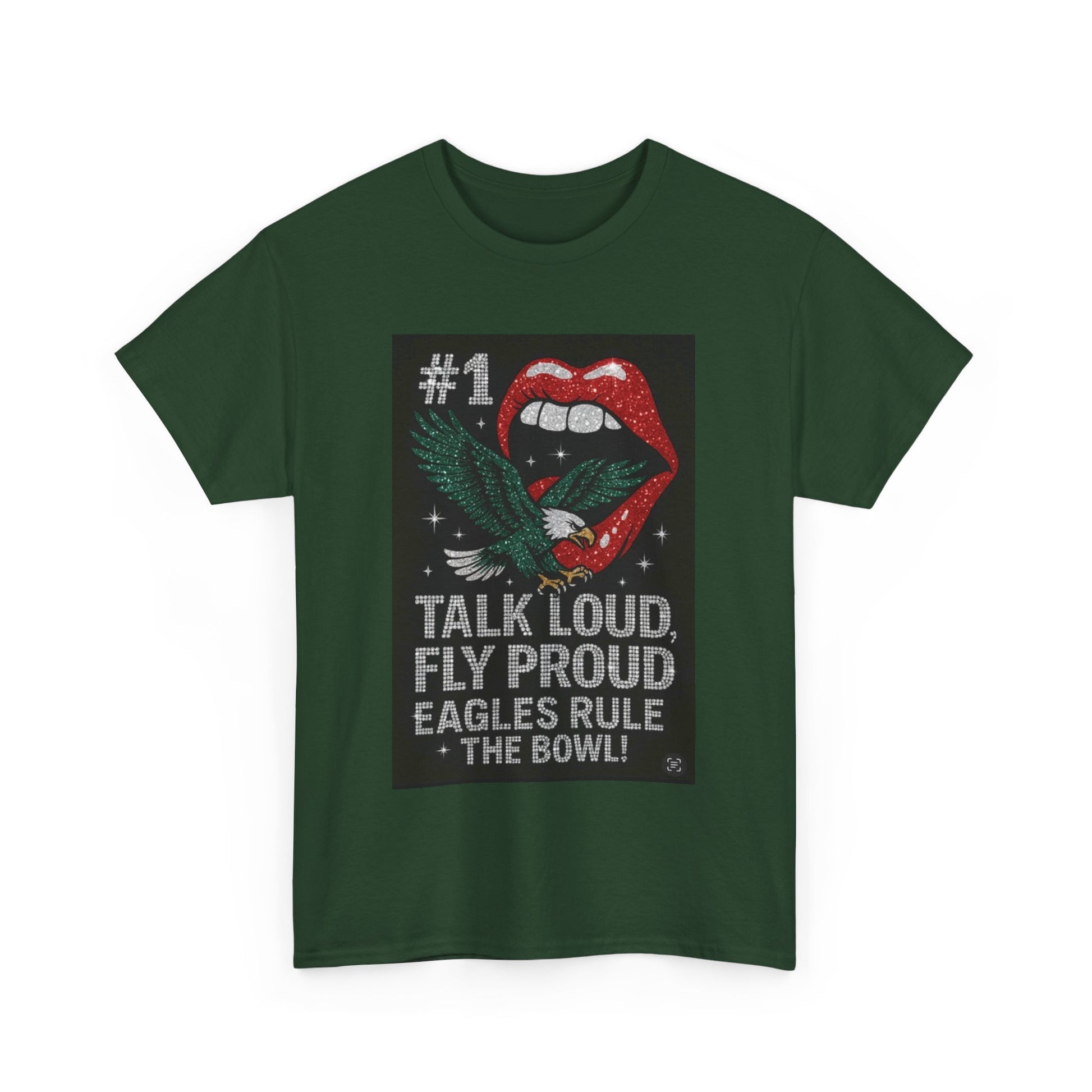 Men T-Shirt - Talk Loud Fly Proud