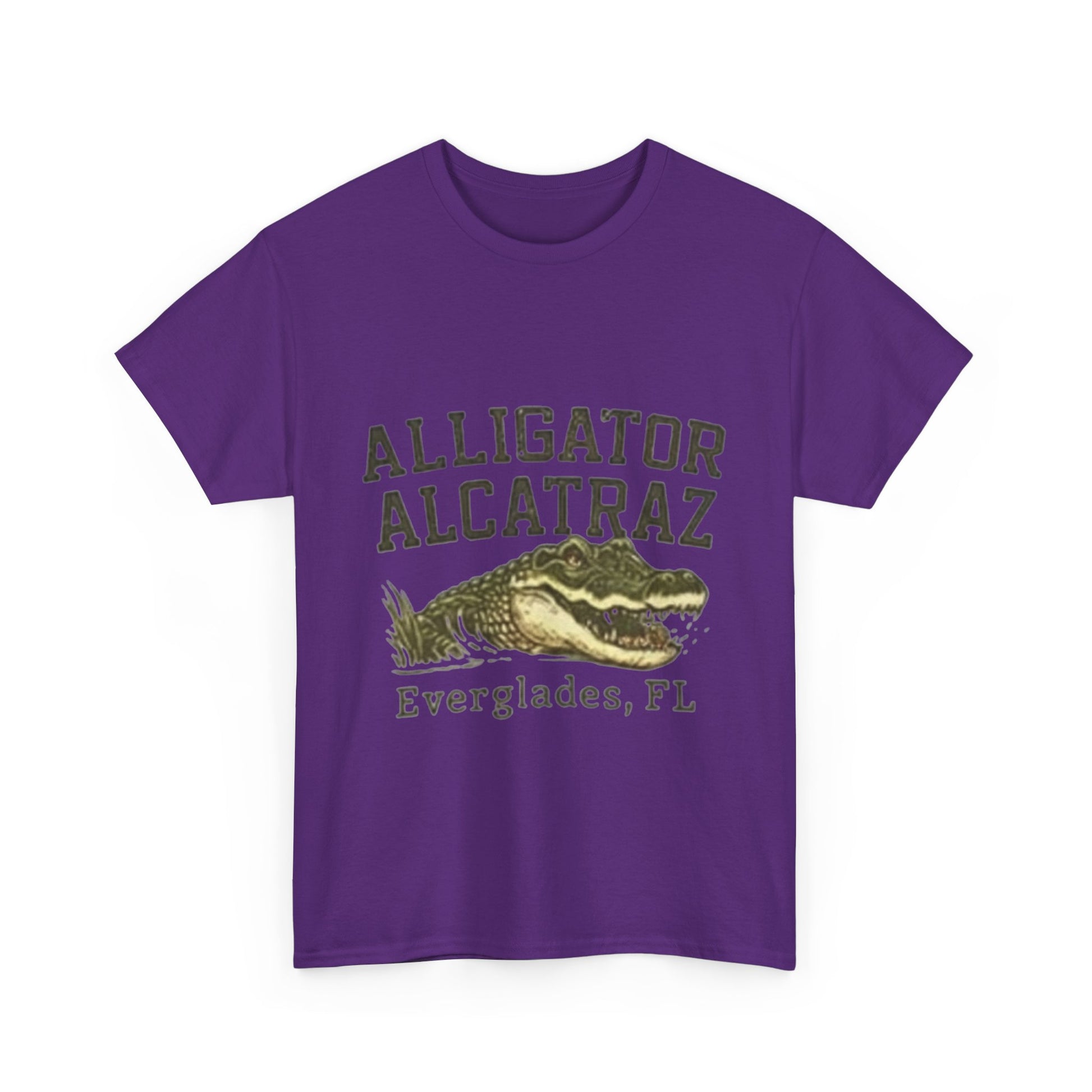Men T-Shirt - Alligator Everglades FL