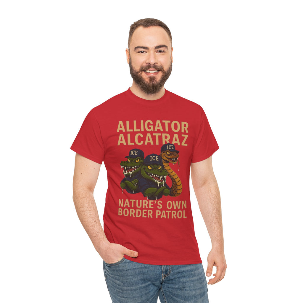 Men T-Shirt - Alligator Alcatraz