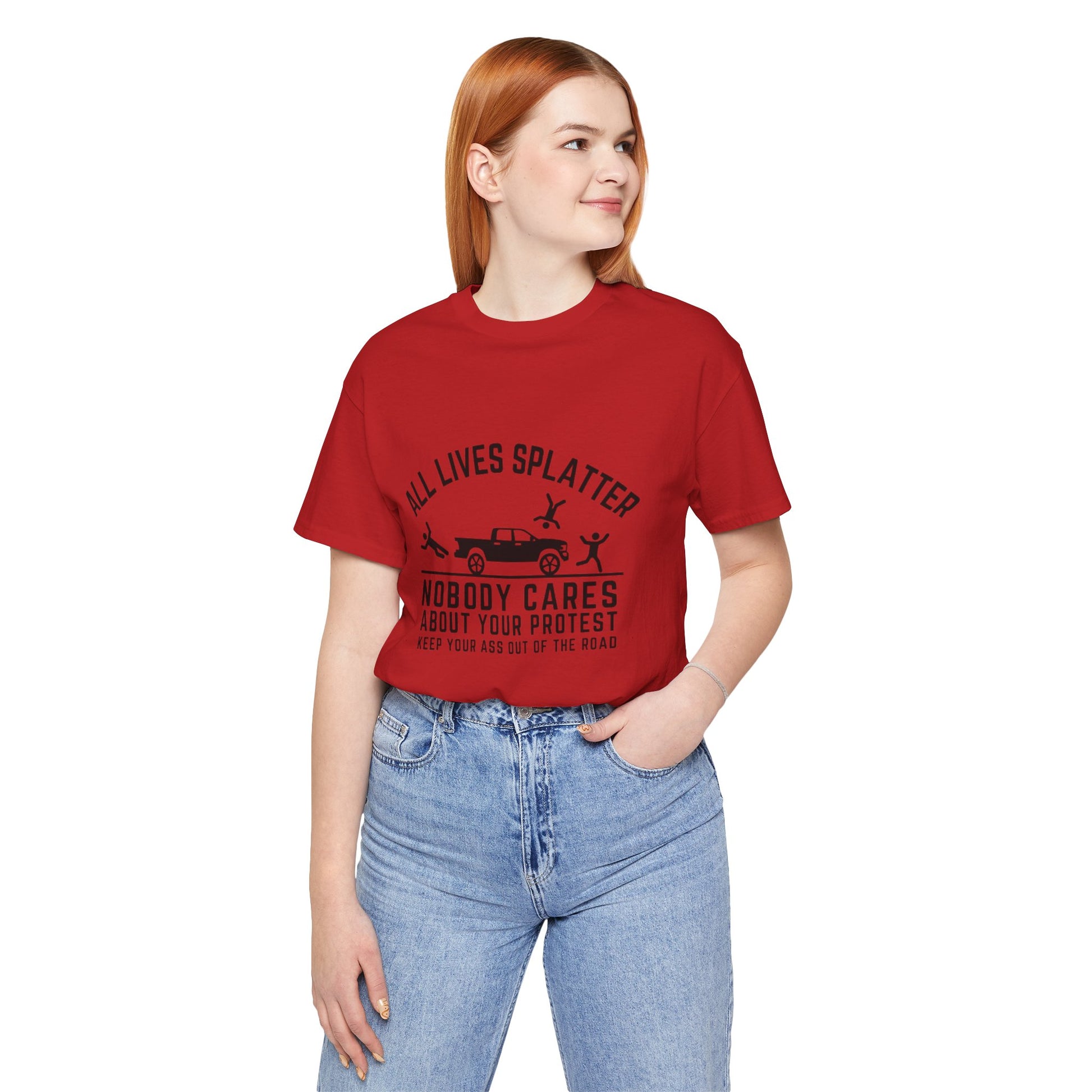 Women T-Shirt - All Lives Splatter