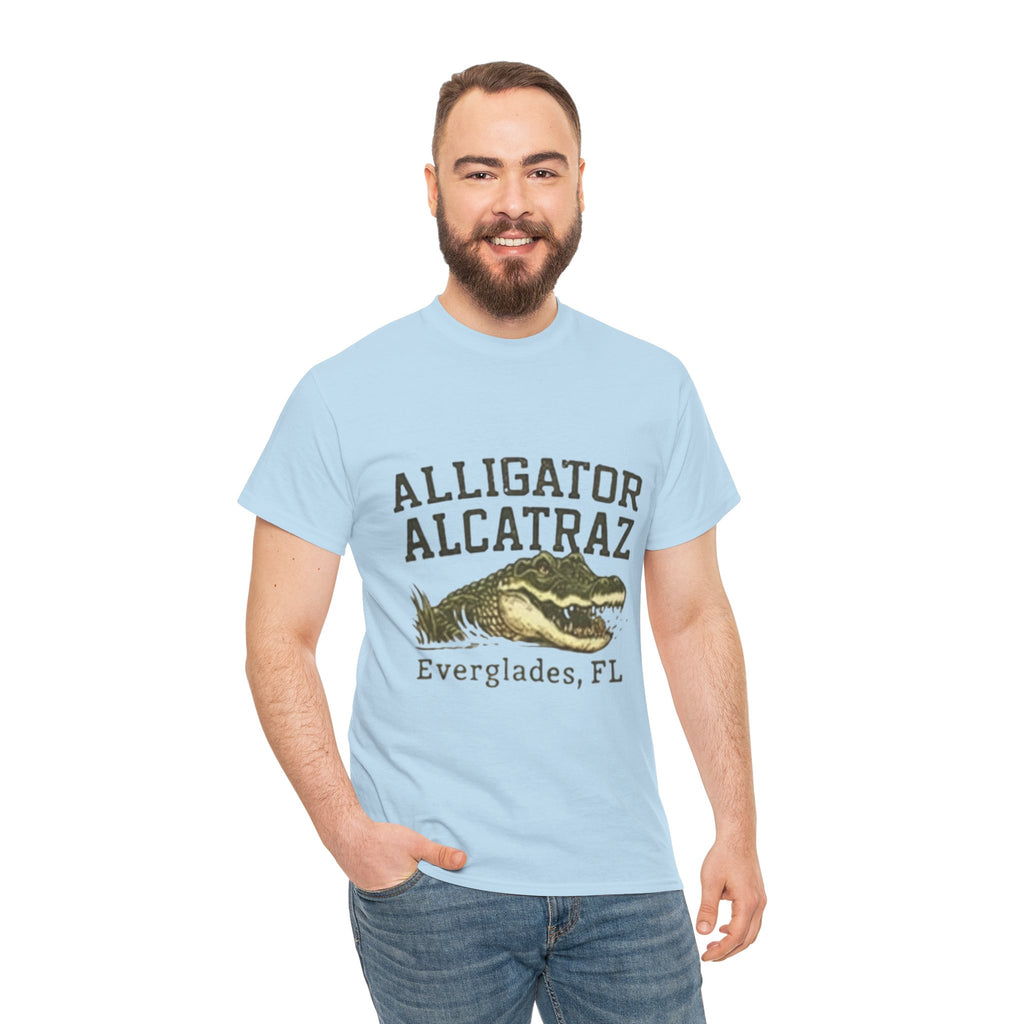 Men T-Shirt - Alligator Everglades FL
