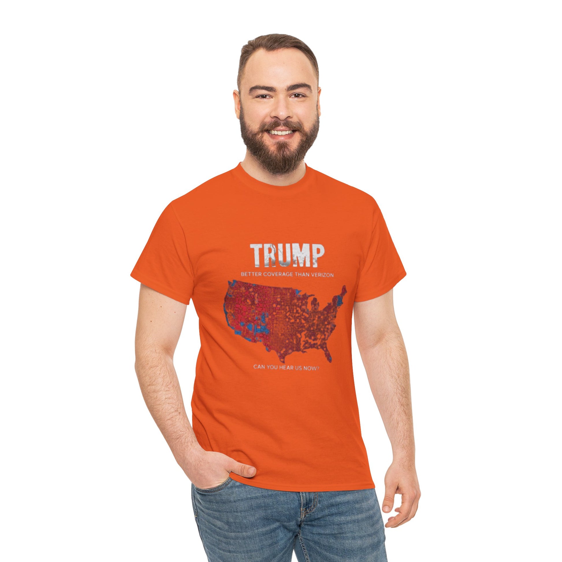 Men T-Shirt - Trump Verizon Coverage