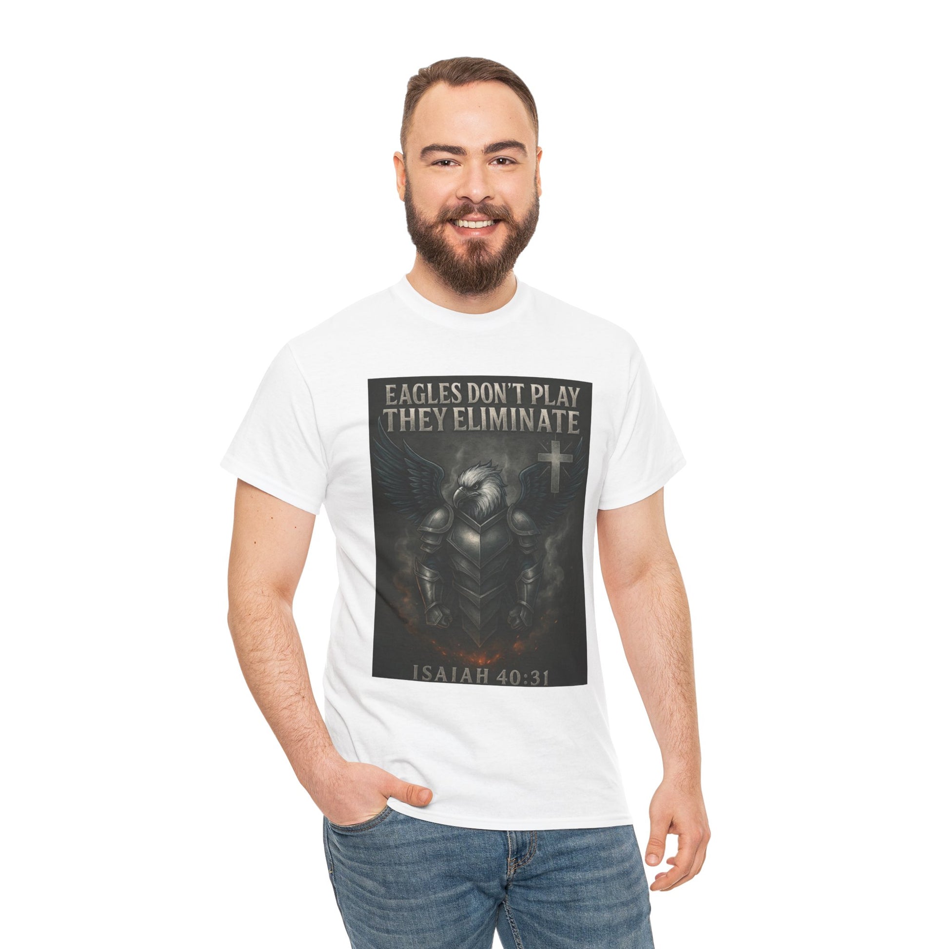 Men T-Shirt - Eagle in Armor