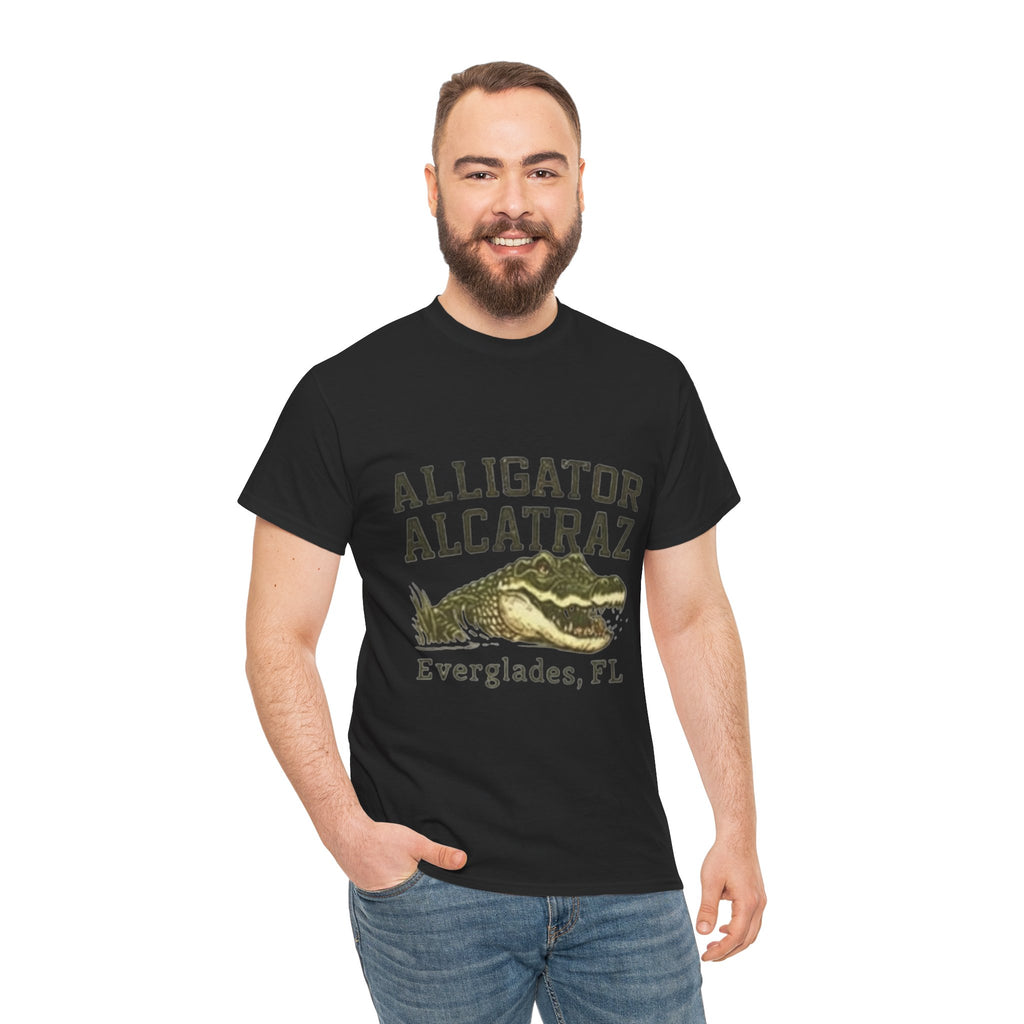 Men T-Shirt - Alligator Everglades FL