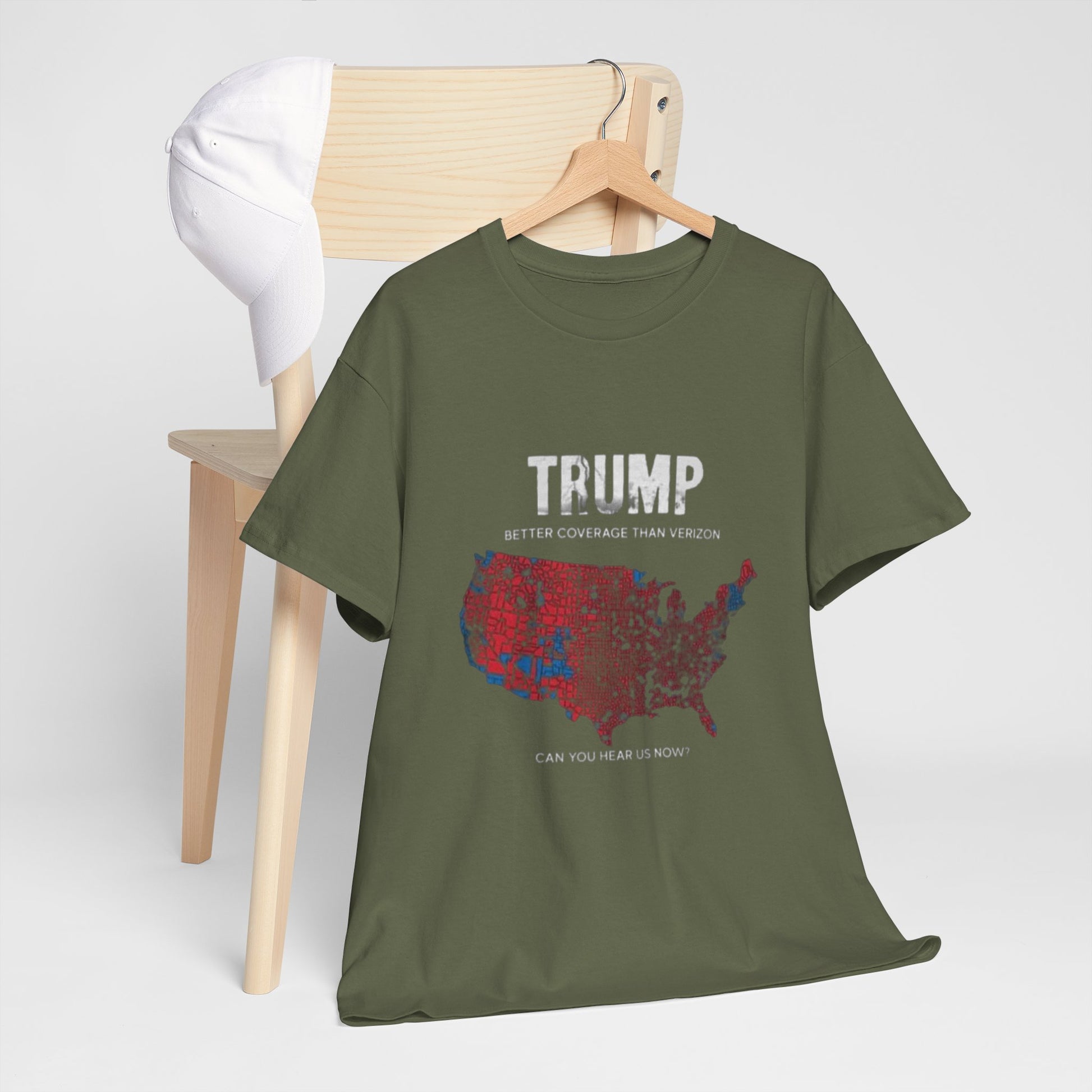 Men T-Shirt - Trump Verizon Coverage