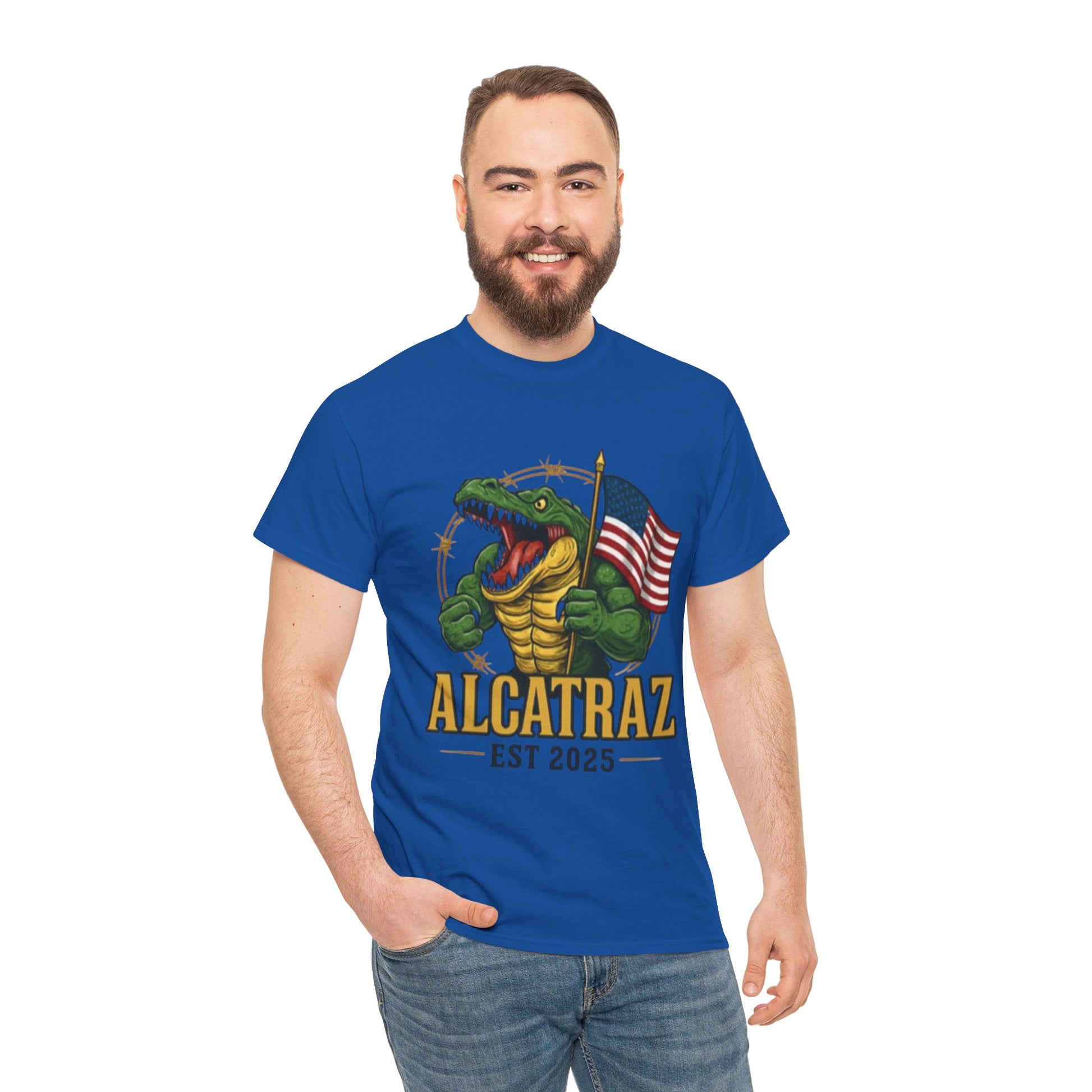 Men T-Shirt - Alcatraz EST 2025