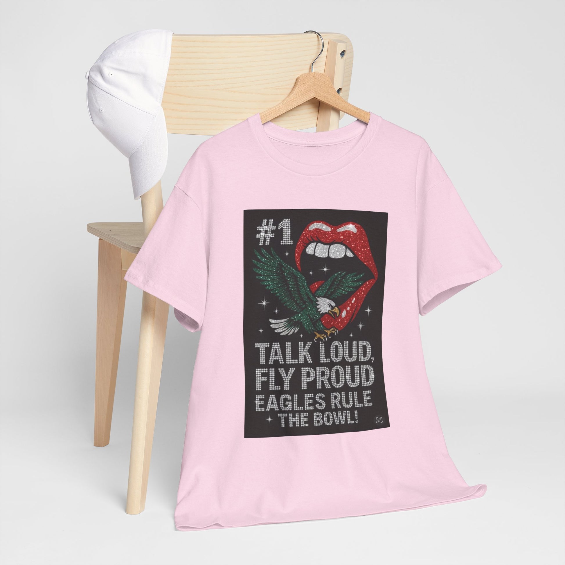 Men T-Shirt - Talk Loud Fly Proud