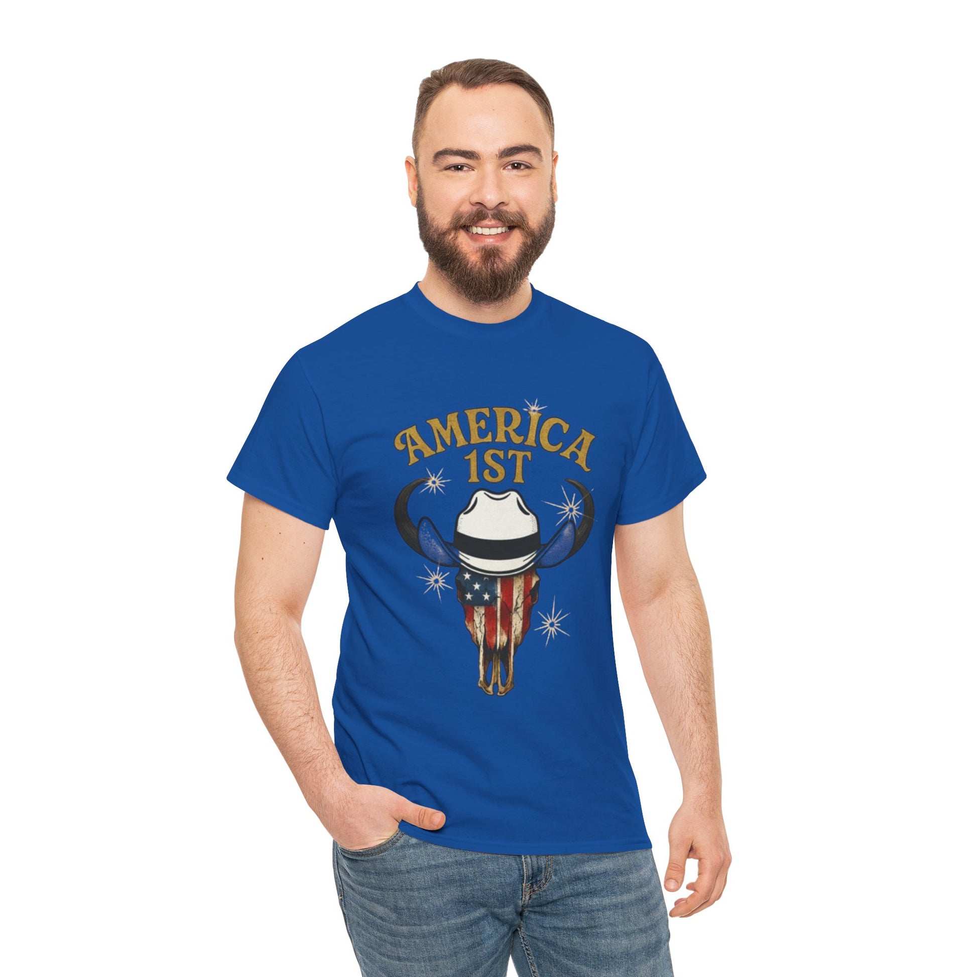 Men T-Shirt - America 1st