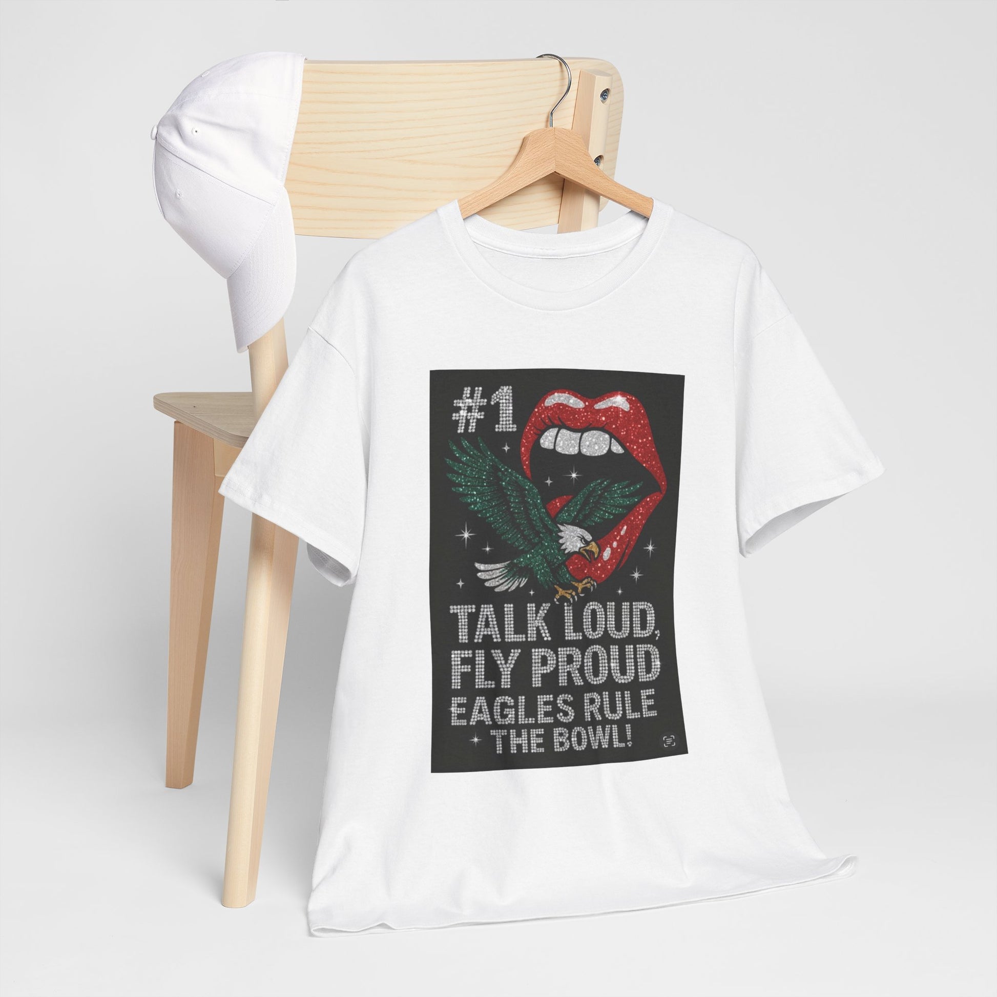Men T-Shirt - Talk Loud Fly Proud