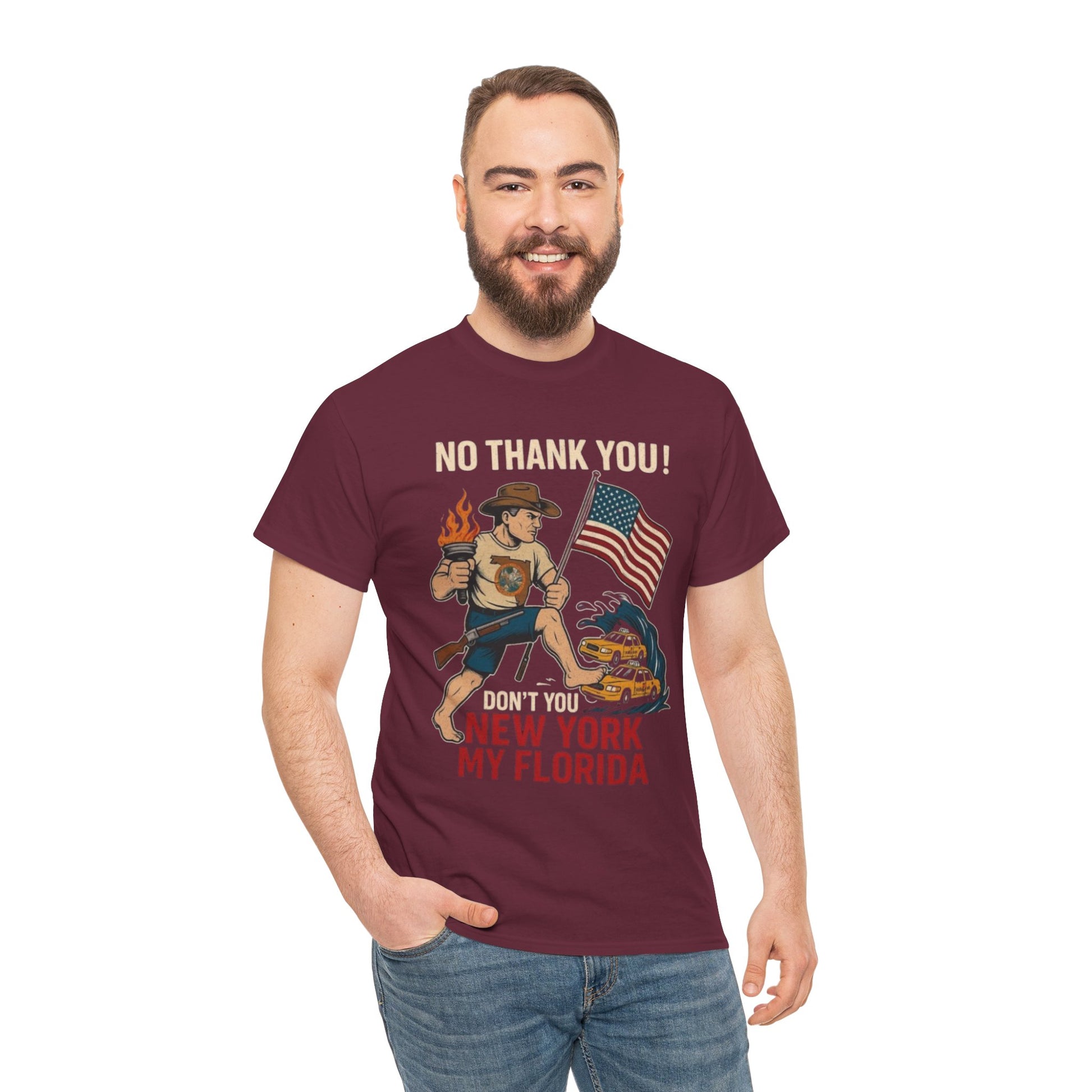 Men T-Shirt - Don't You New York My Florida