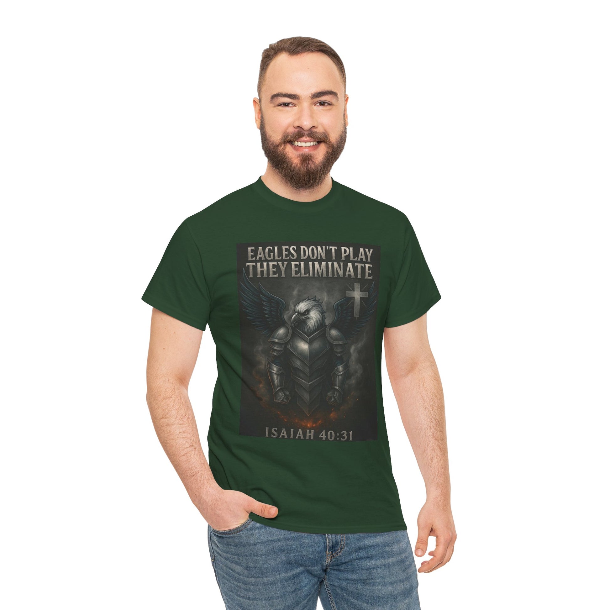 Men T-Shirt - Eagle in Armor