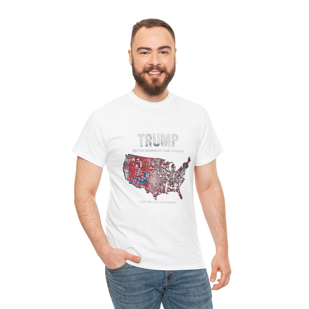 Men T-Shirt - Trump Verizon Coverage