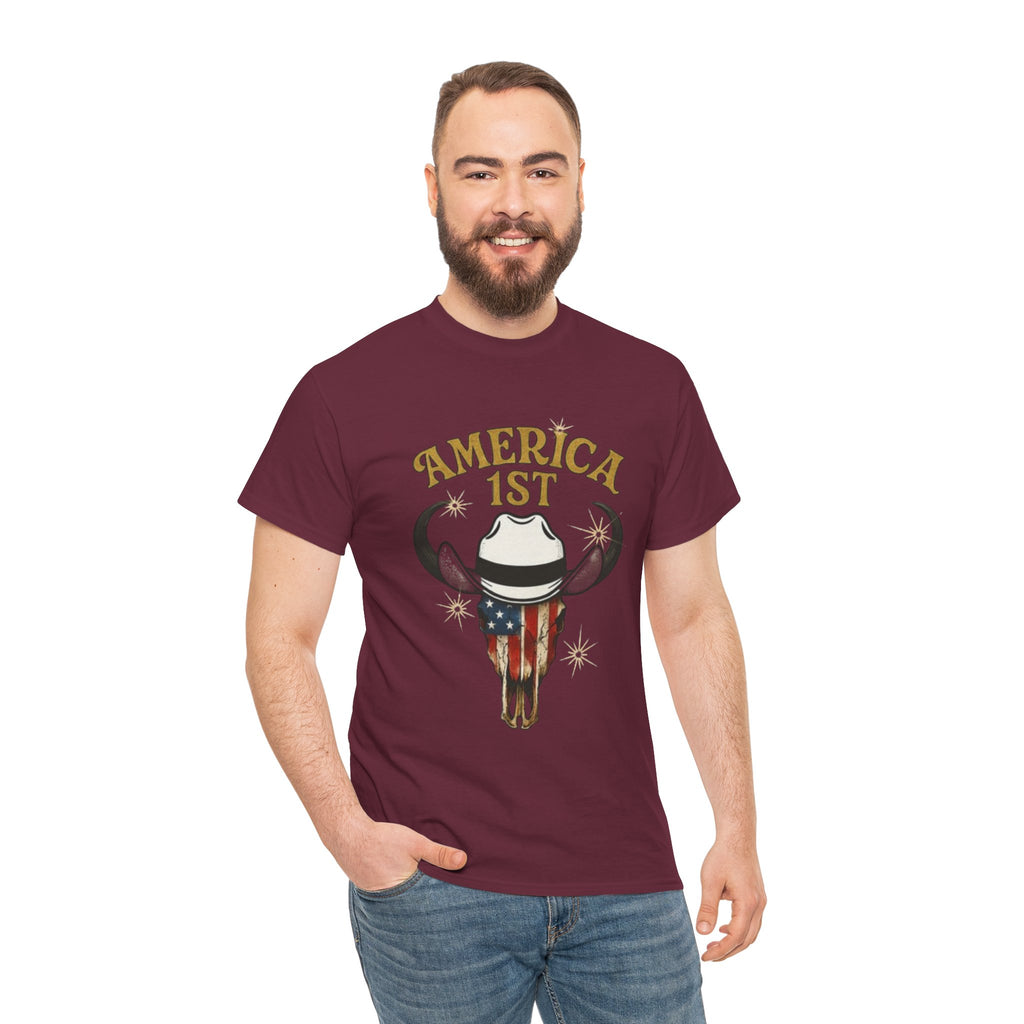 Men T-Shirt - America 1st
