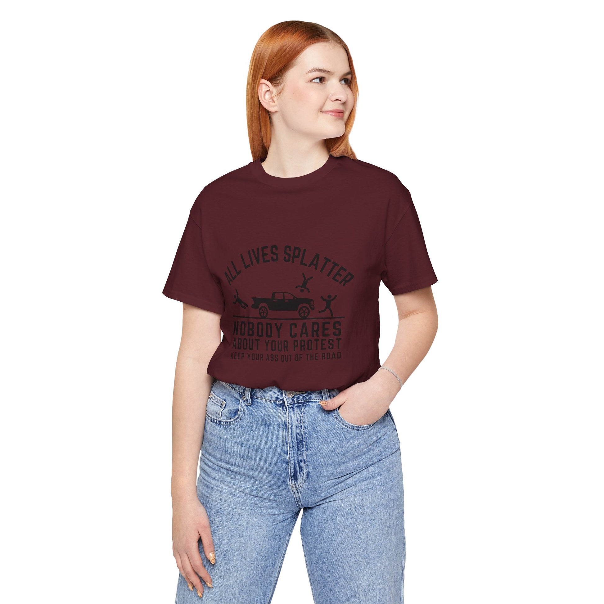 Women T-Shirt - All Lives Splatter