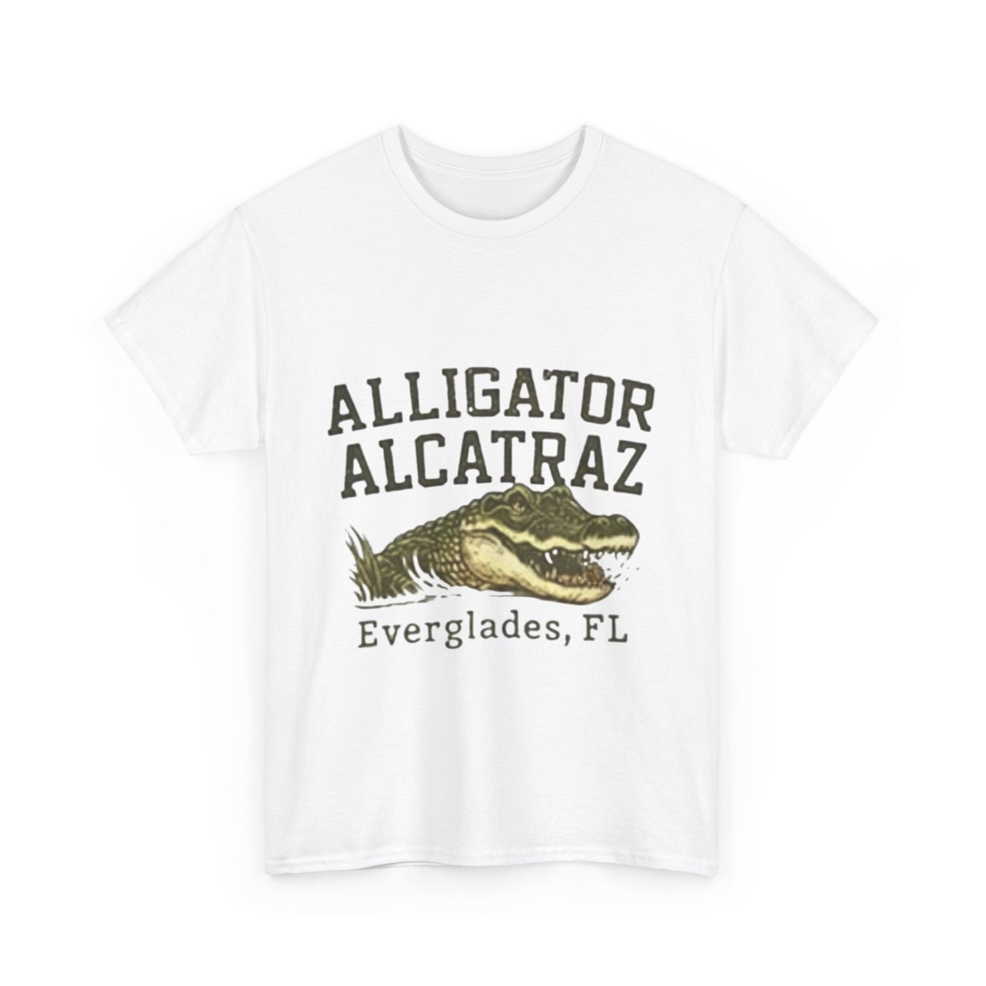 Men T-Shirt - Alligator Everglades FL