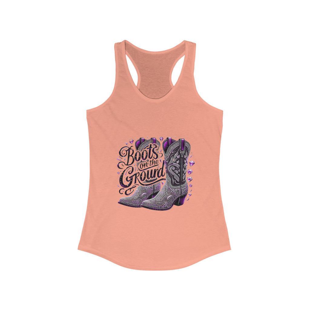 Women Tank Top - Boots On The Ground
