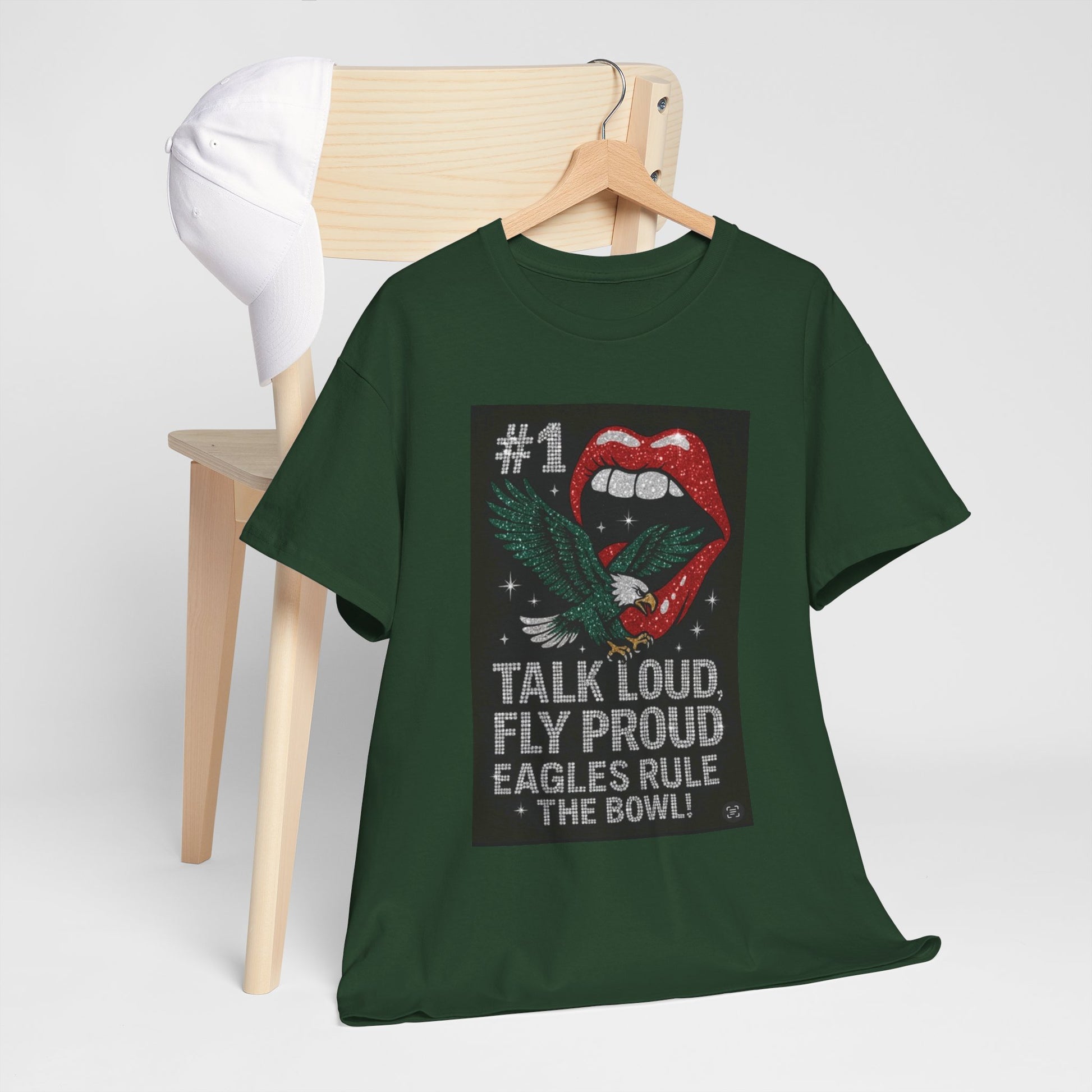 Men T-Shirt - Talk Loud Fly Proud