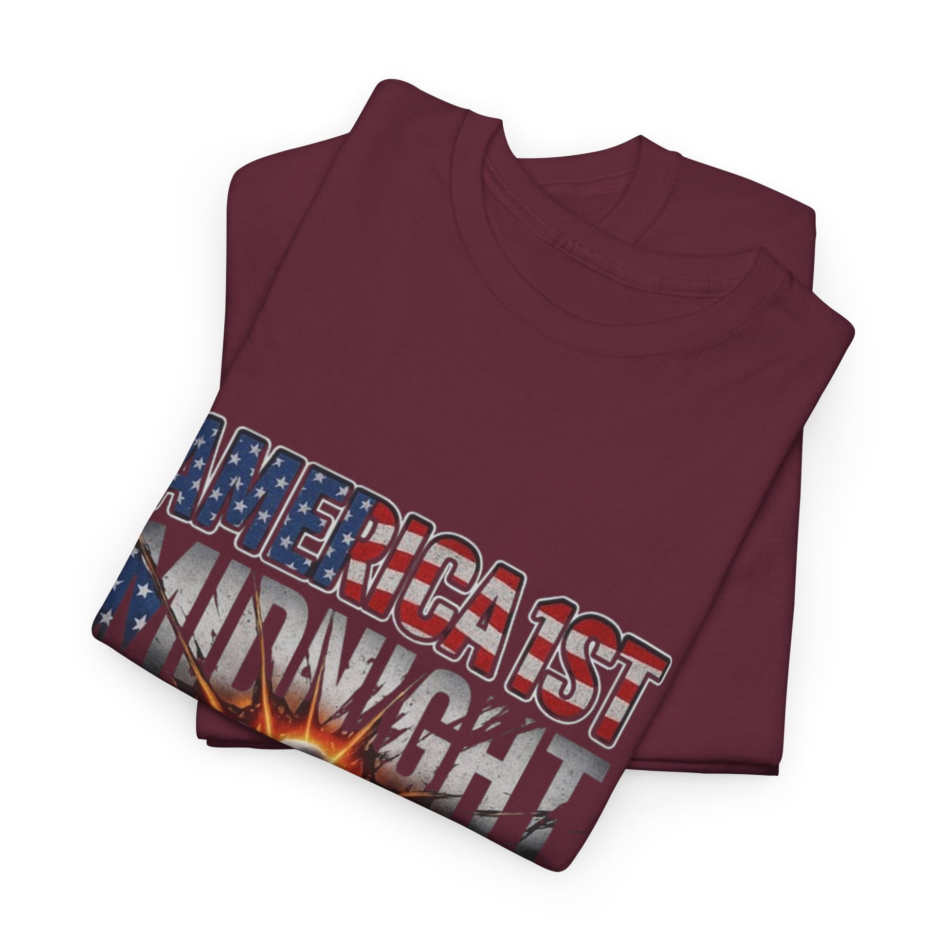Men T-Shirt - America 1st Mindnight Hammer