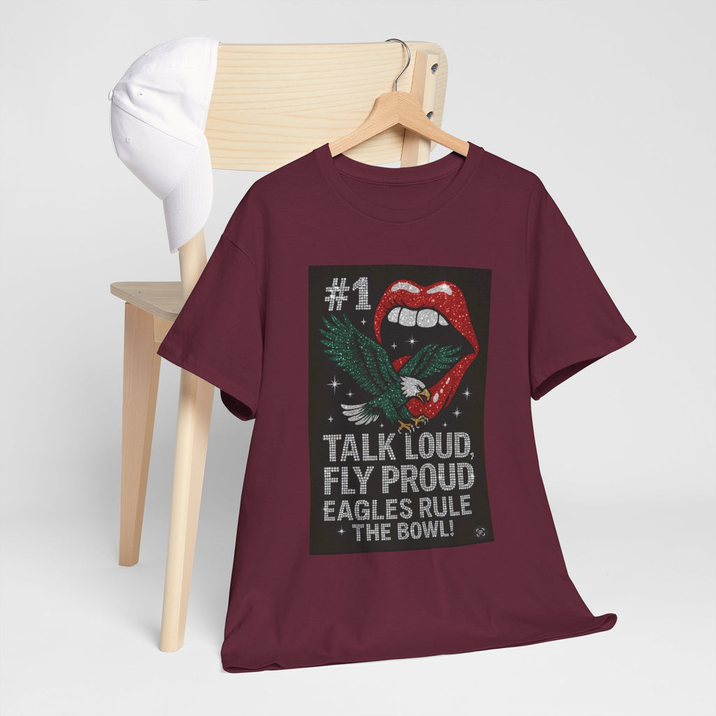 Men T-Shirt - Talk Loud Fly Proud