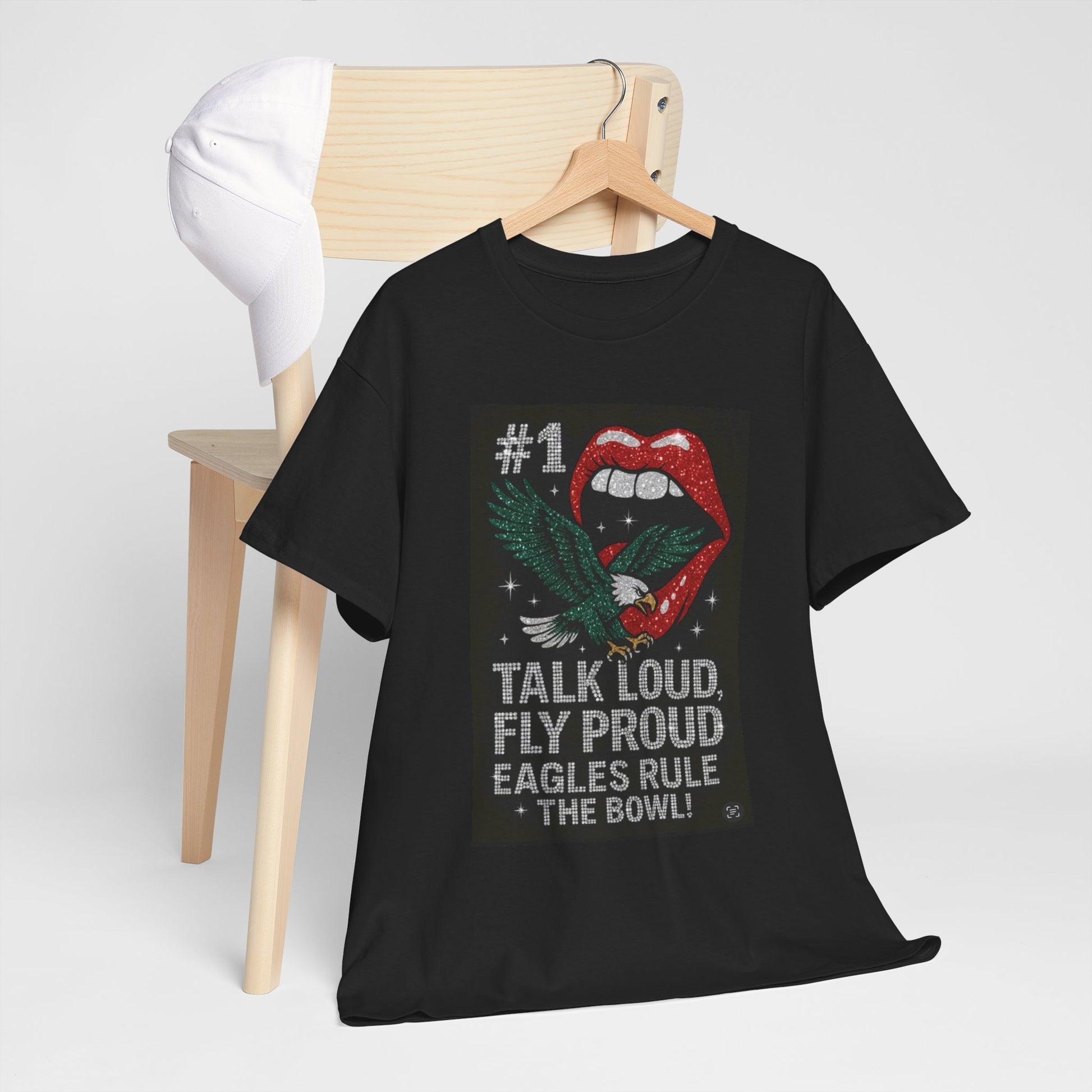 Men T-Shirt - Talk Loud Fly Proud