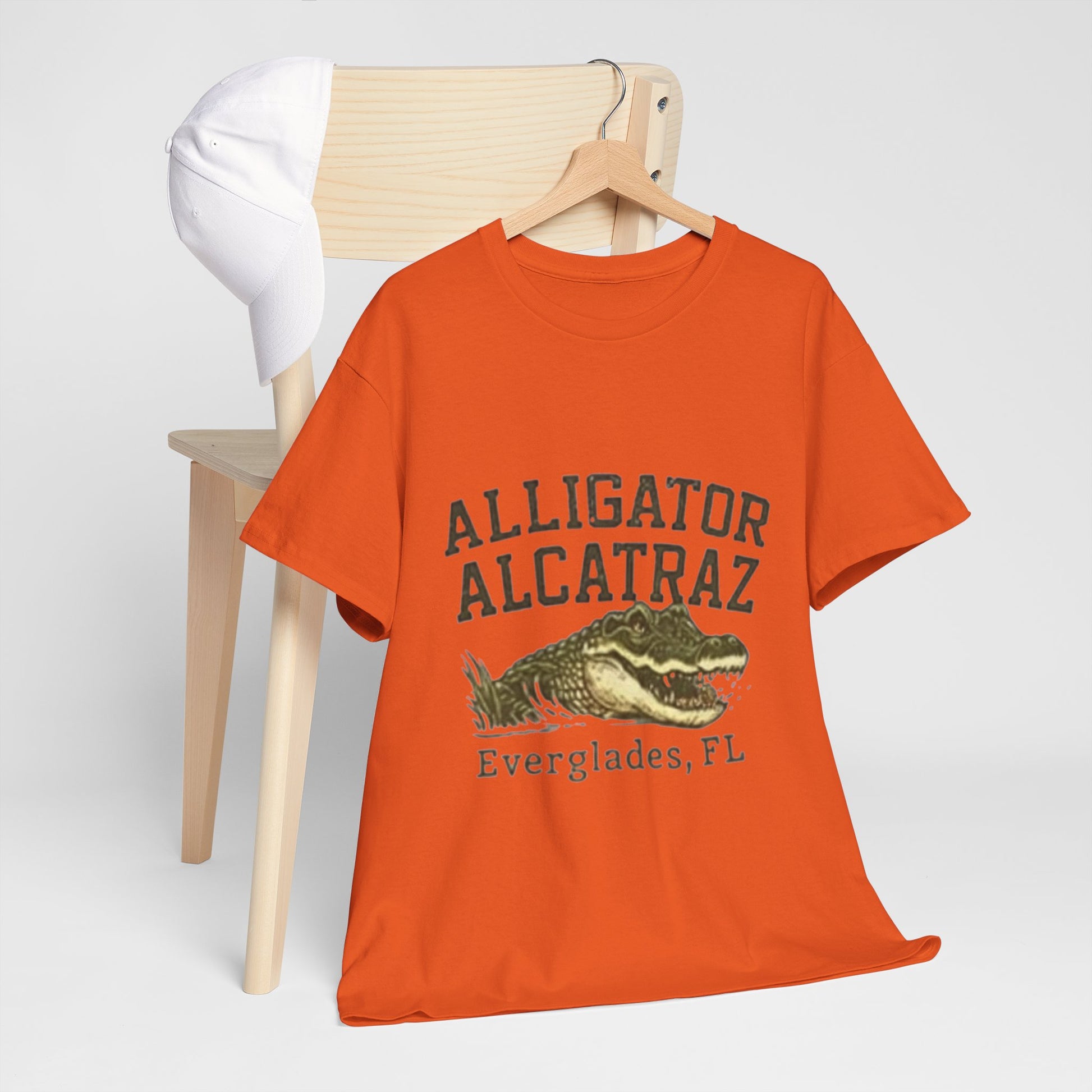 Men T-Shirt - Alligator Everglades FL