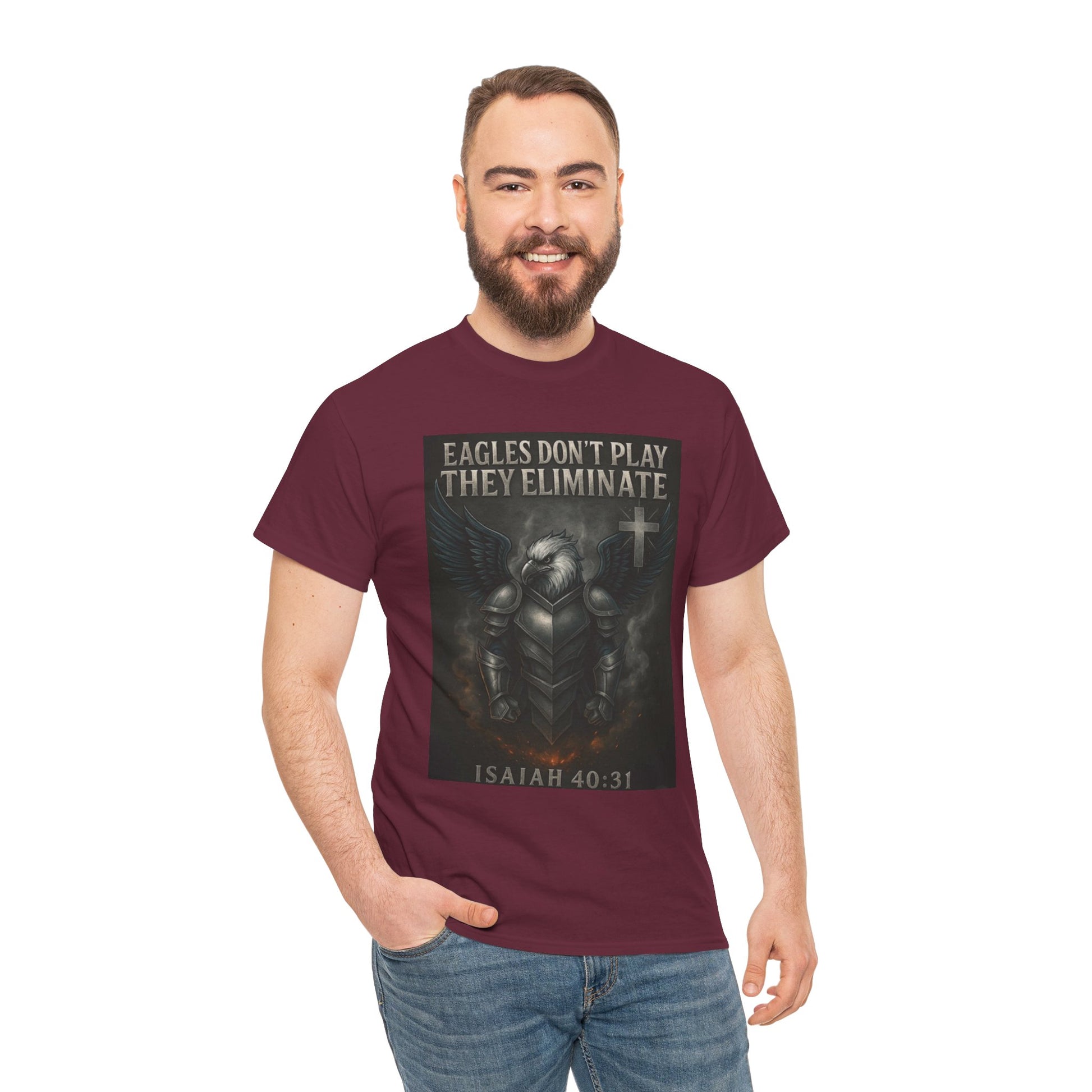 Men T-Shirt - Eagle in Armor
