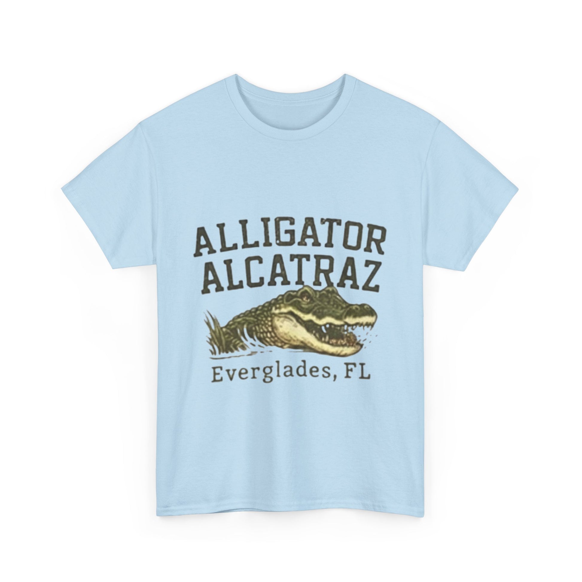 Men T-Shirt - Alligator Everglades FL