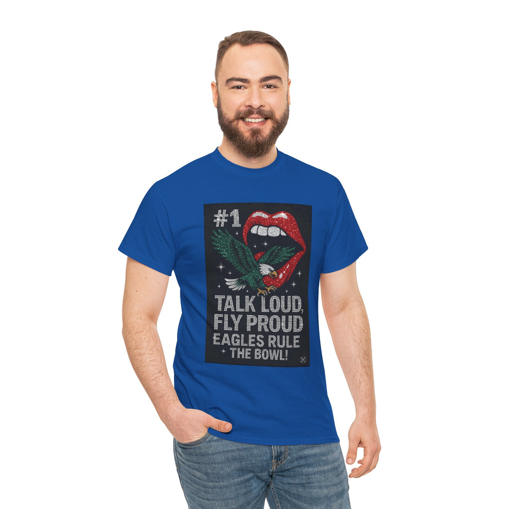Men T-Shirt - Talk Loud Fly Proud