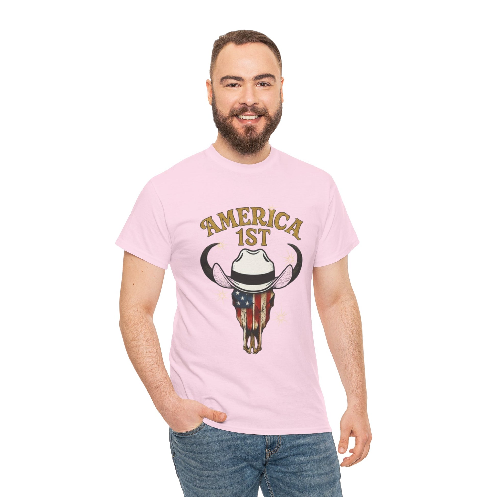 Men T-Shirt - America 1st