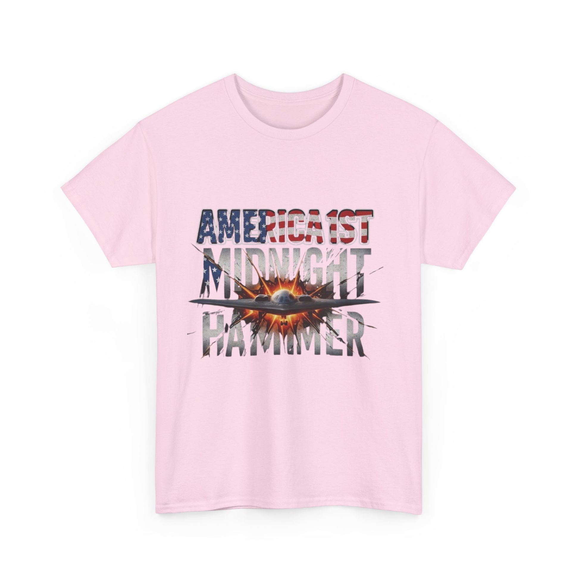 Men T-Shirt - America 1st Mindnight Hammer
