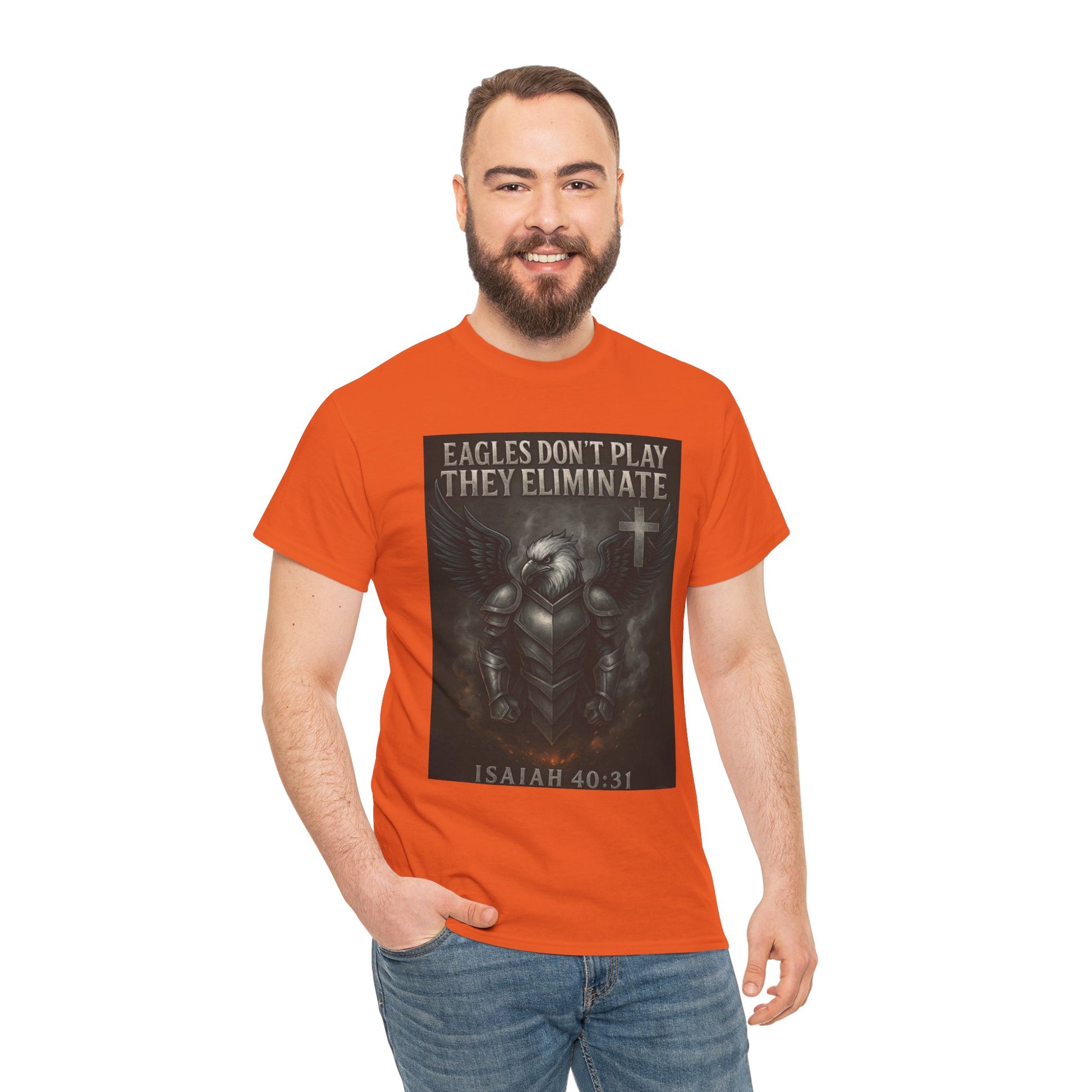 Men T-Shirt - Eagle in Armor