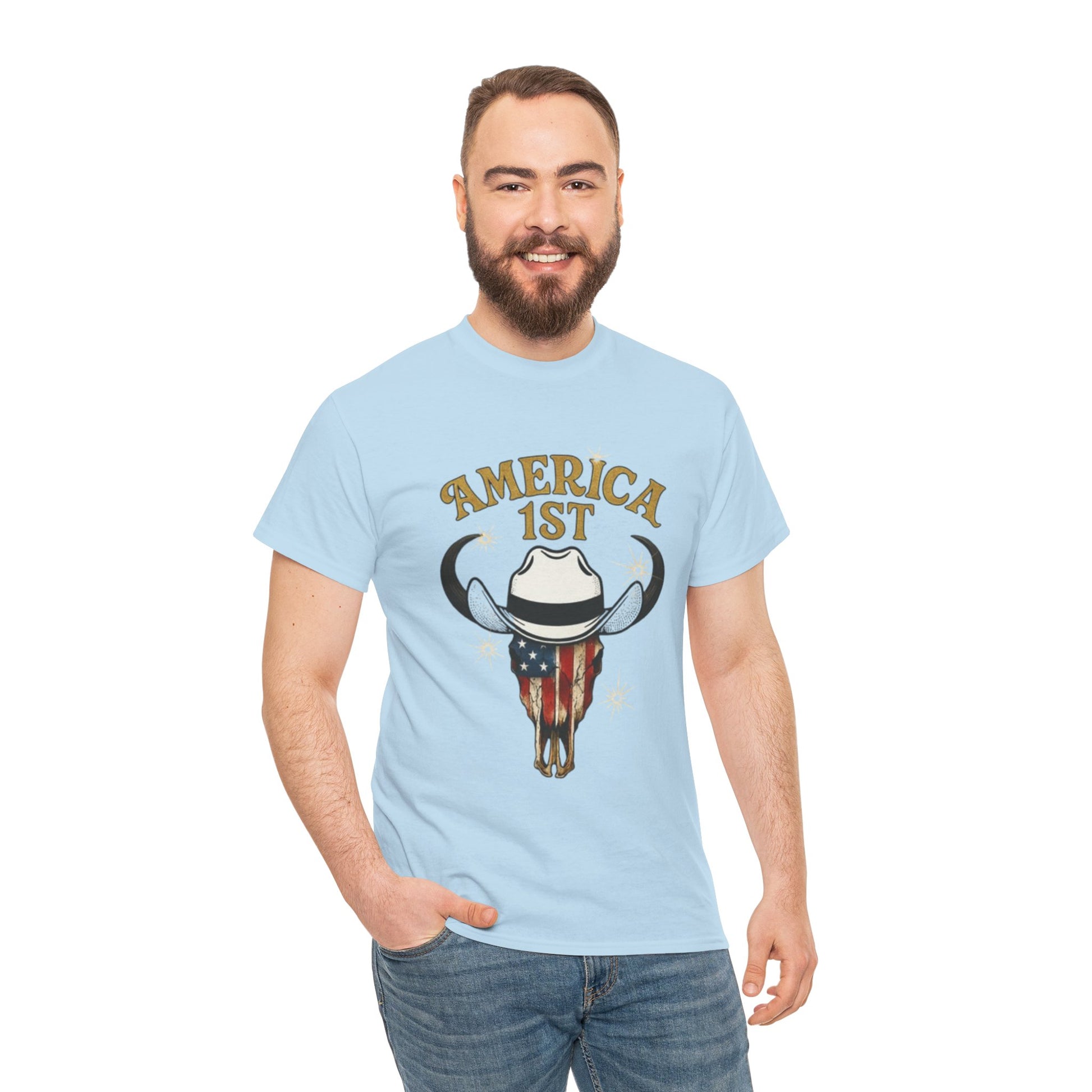 Men T-Shirt - America 1st