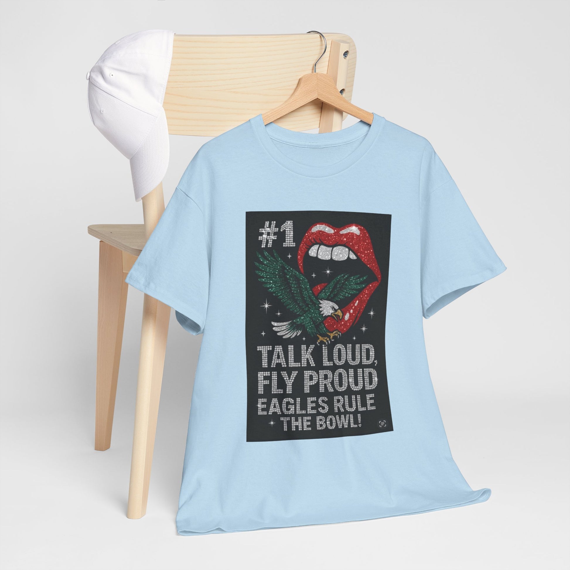Men T-Shirt - Talk Loud Fly Proud