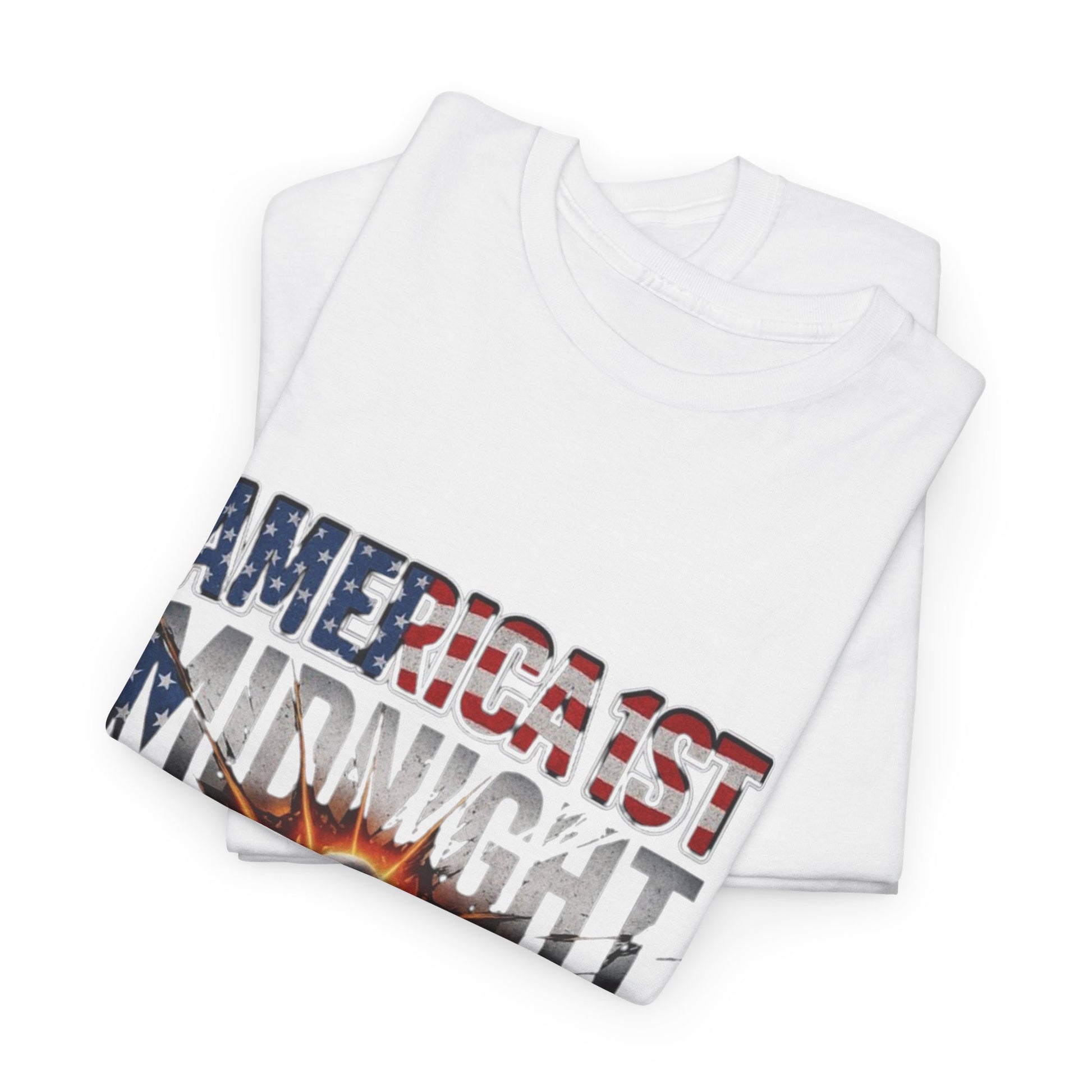 Men T-Shirt - America 1st Mindnight Hammer