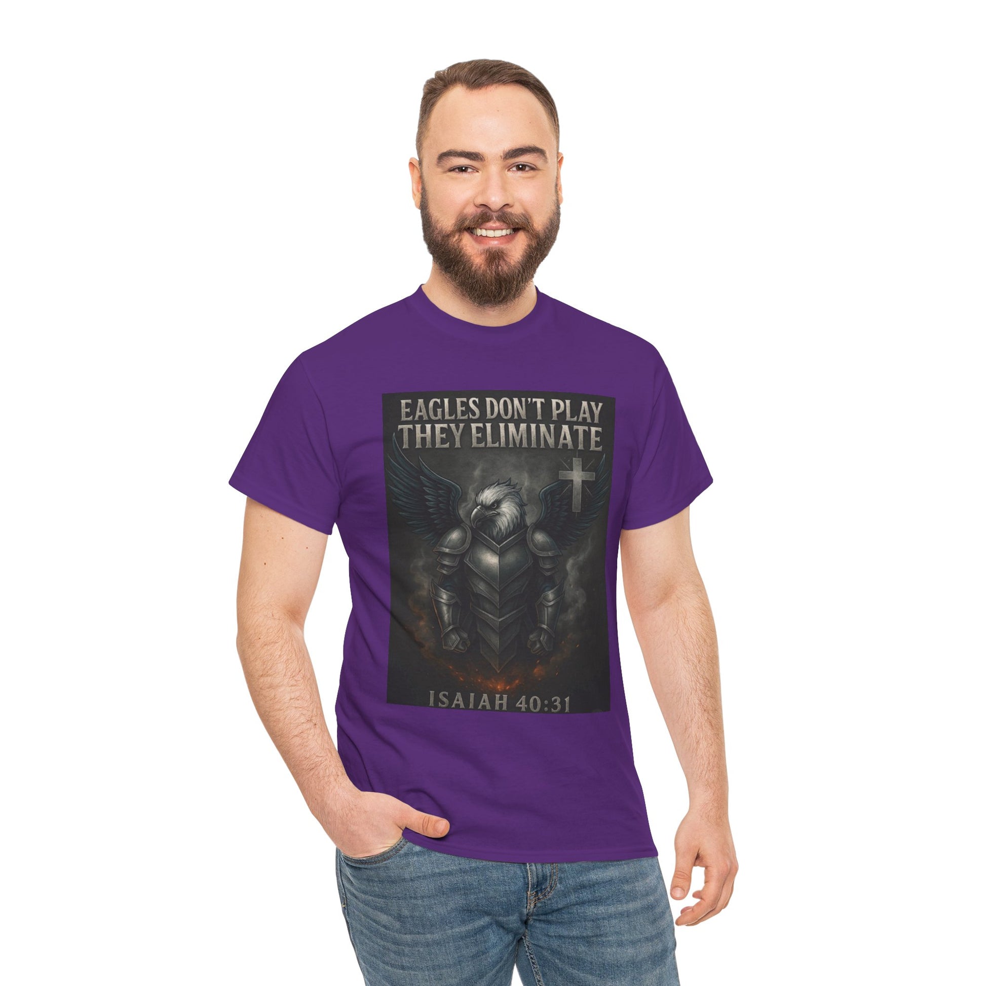 Men T-Shirt - Eagle in Armor