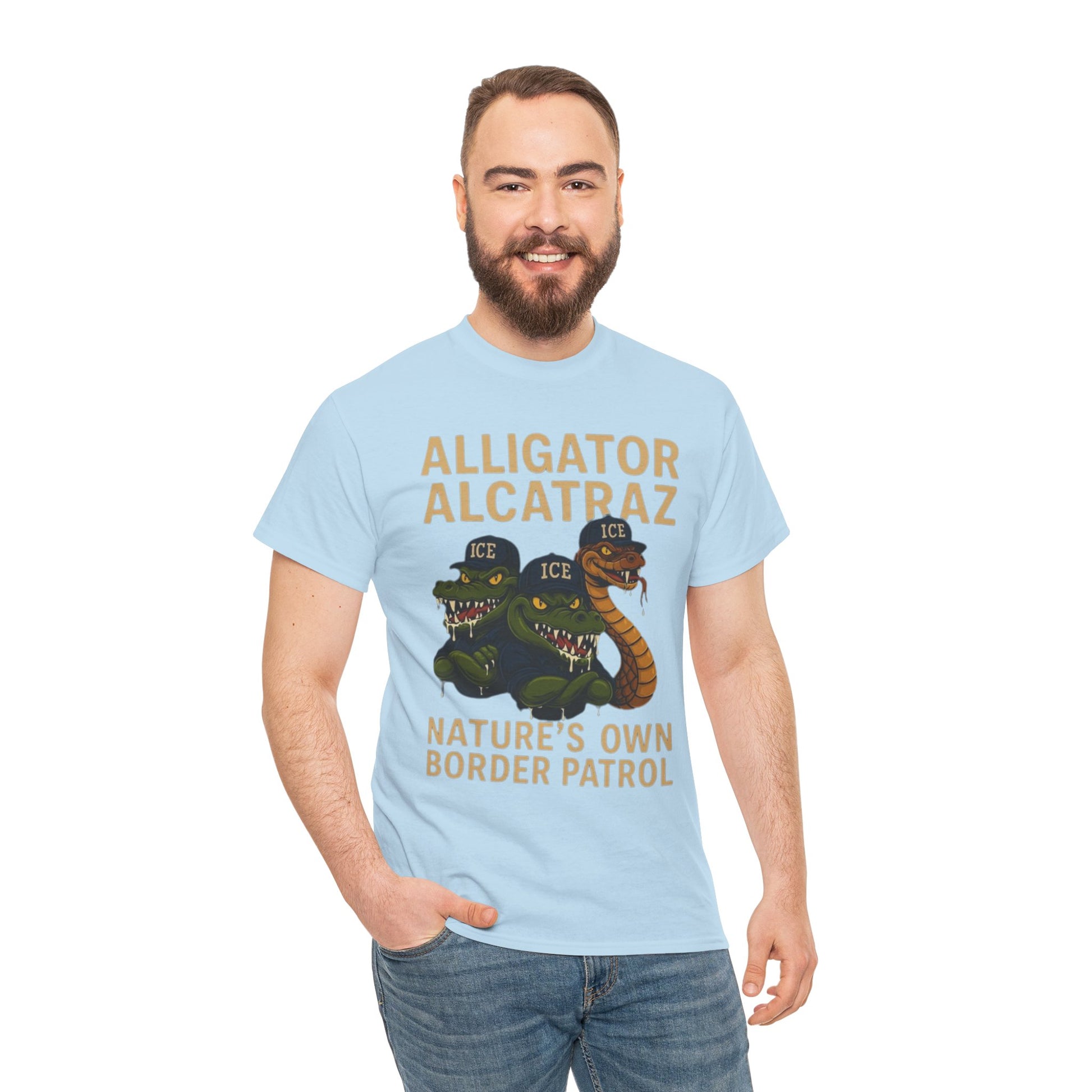 Men T-Shirt - Alligator Alcatraz