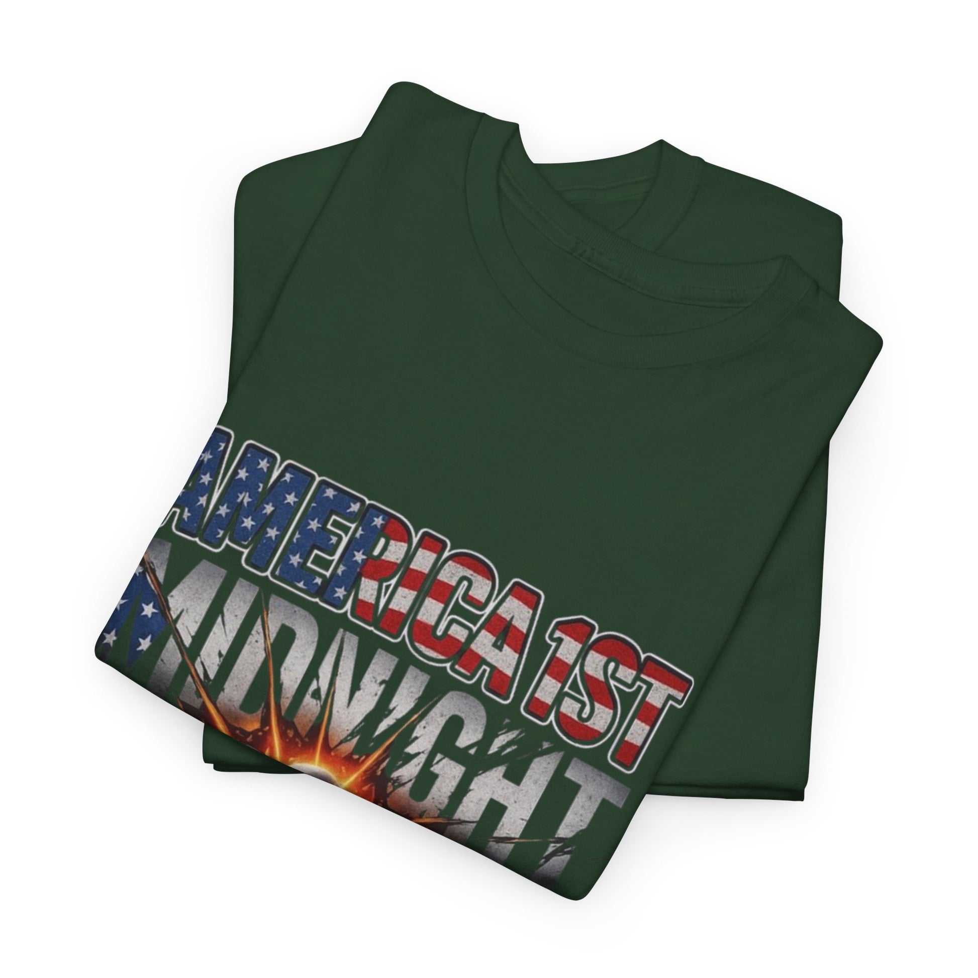 Men T-Shirt - America 1st Mindnight Hammer