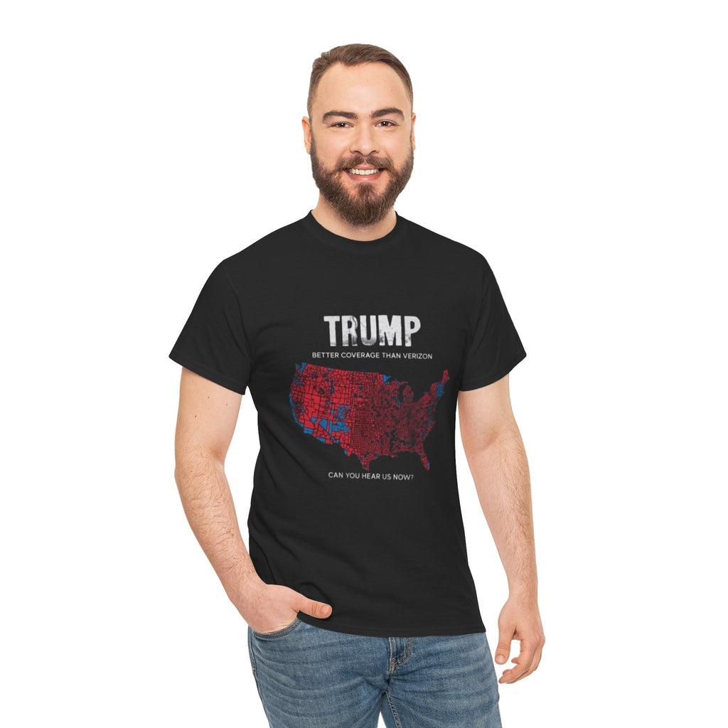 Men T-Shirt - Trump Verizon Coverage