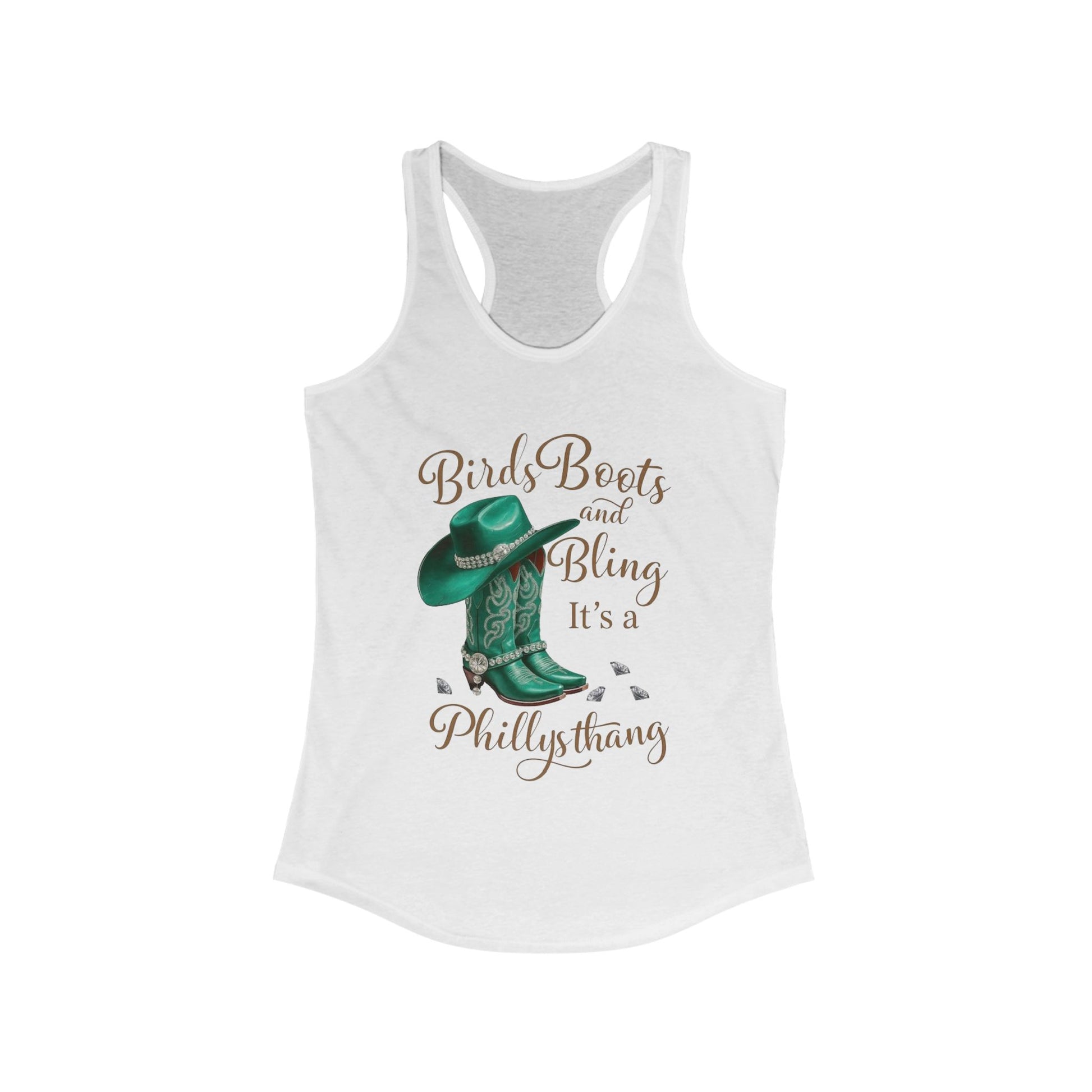 Women Tank Top - Birds Boots
