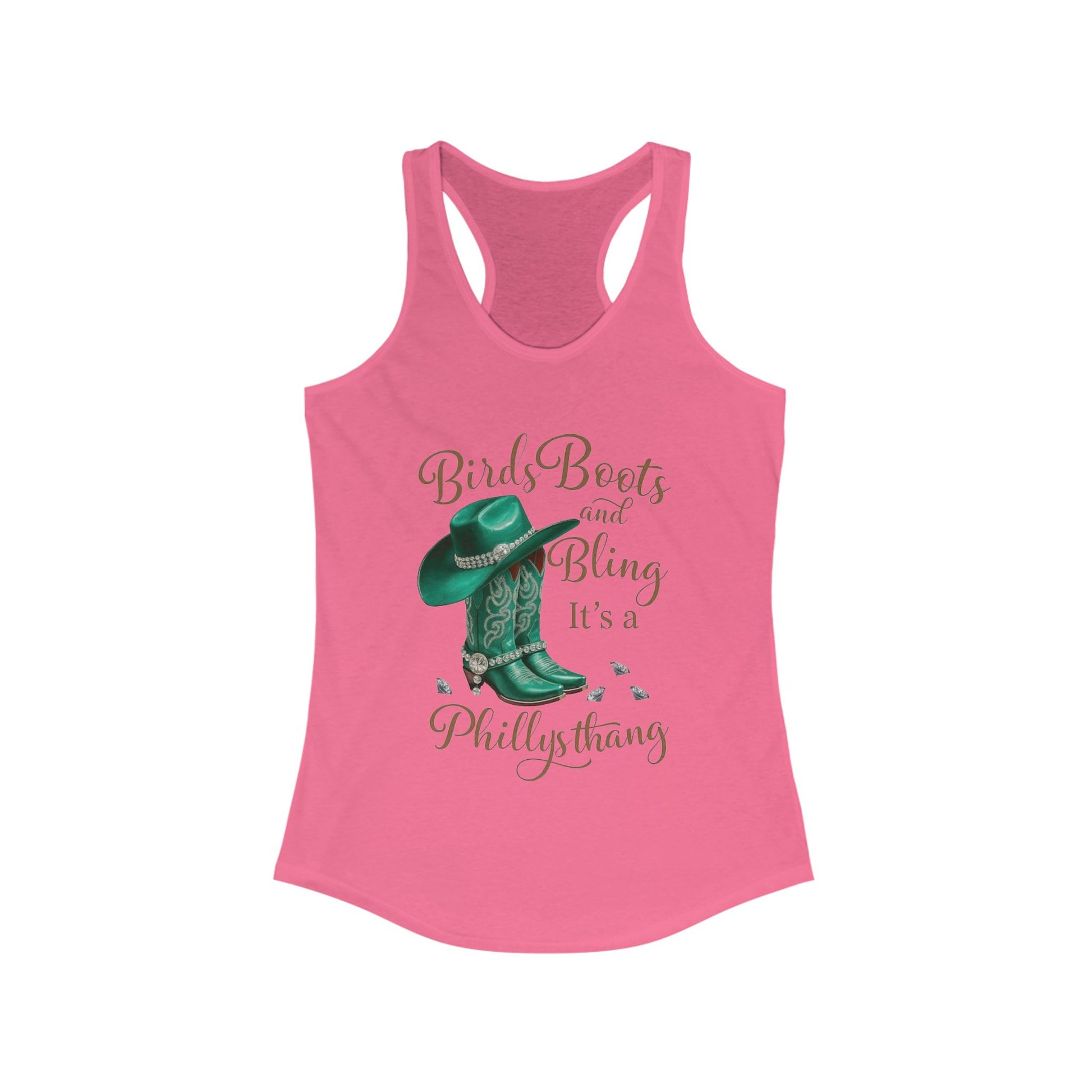 Women Tank Top - Birds Boots