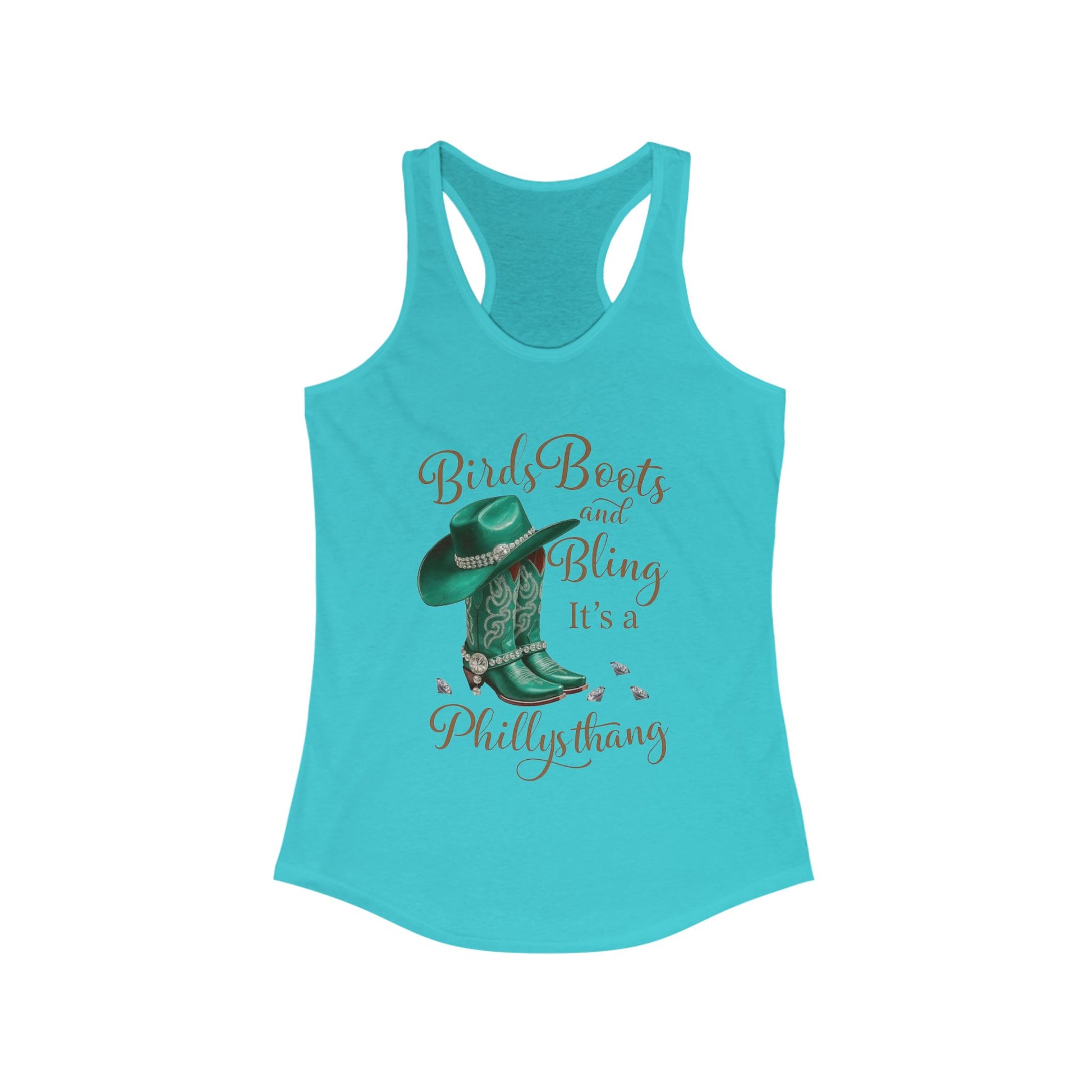 Women Tank Top - Birds Boots
