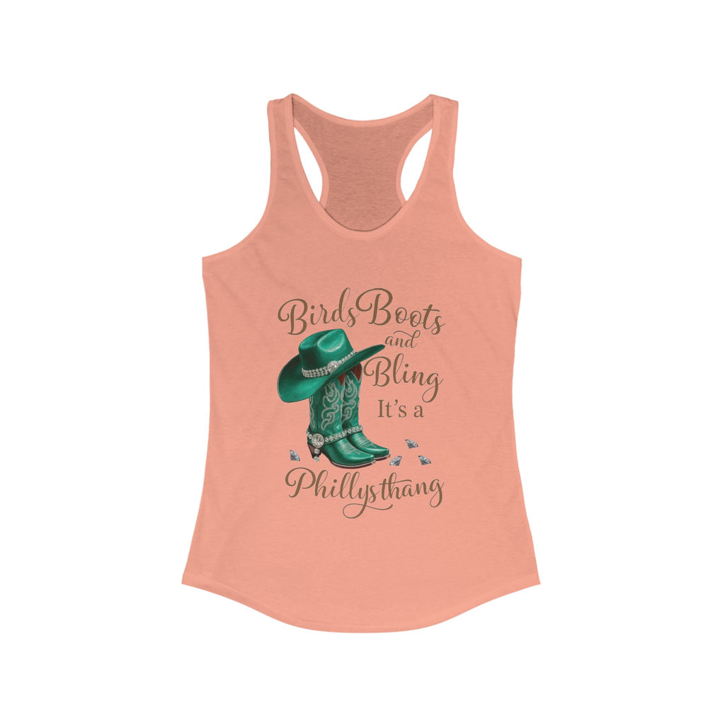Women Tank Top - Birds Boots