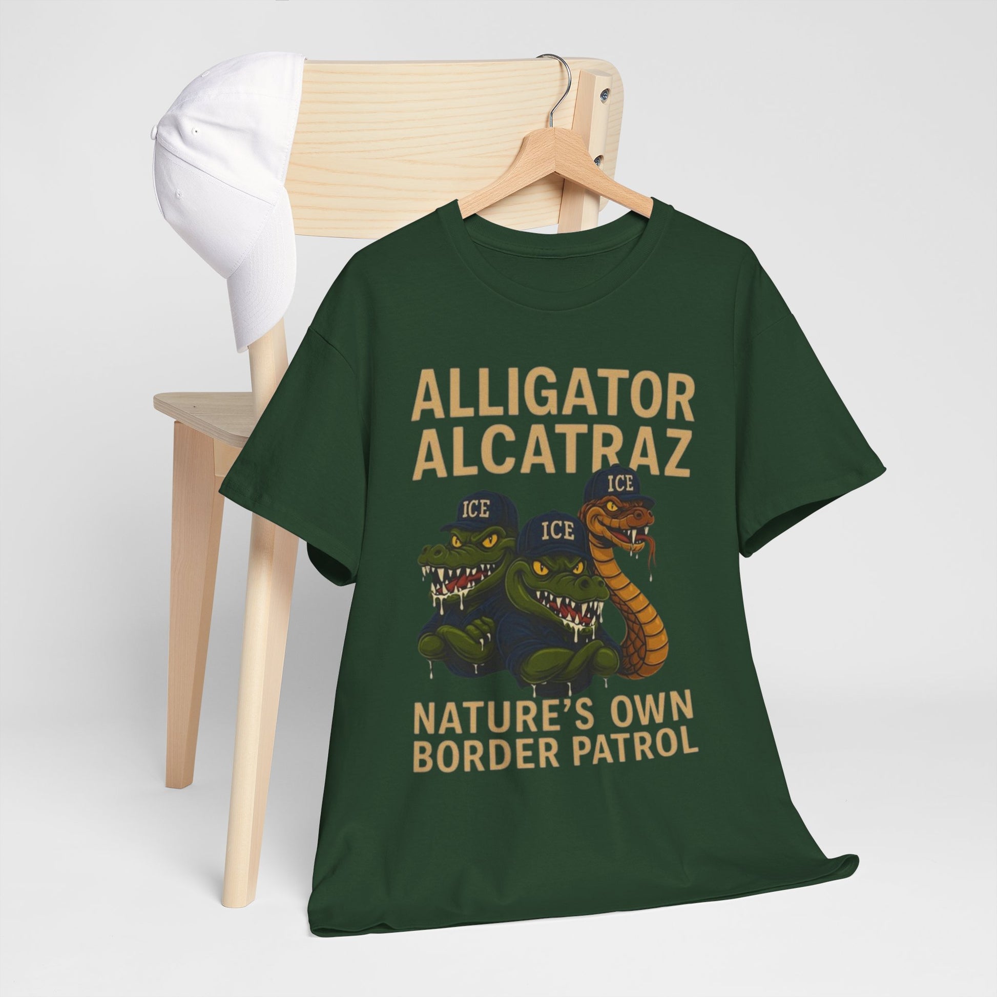 Men T-Shirt - Alligator Alcatraz