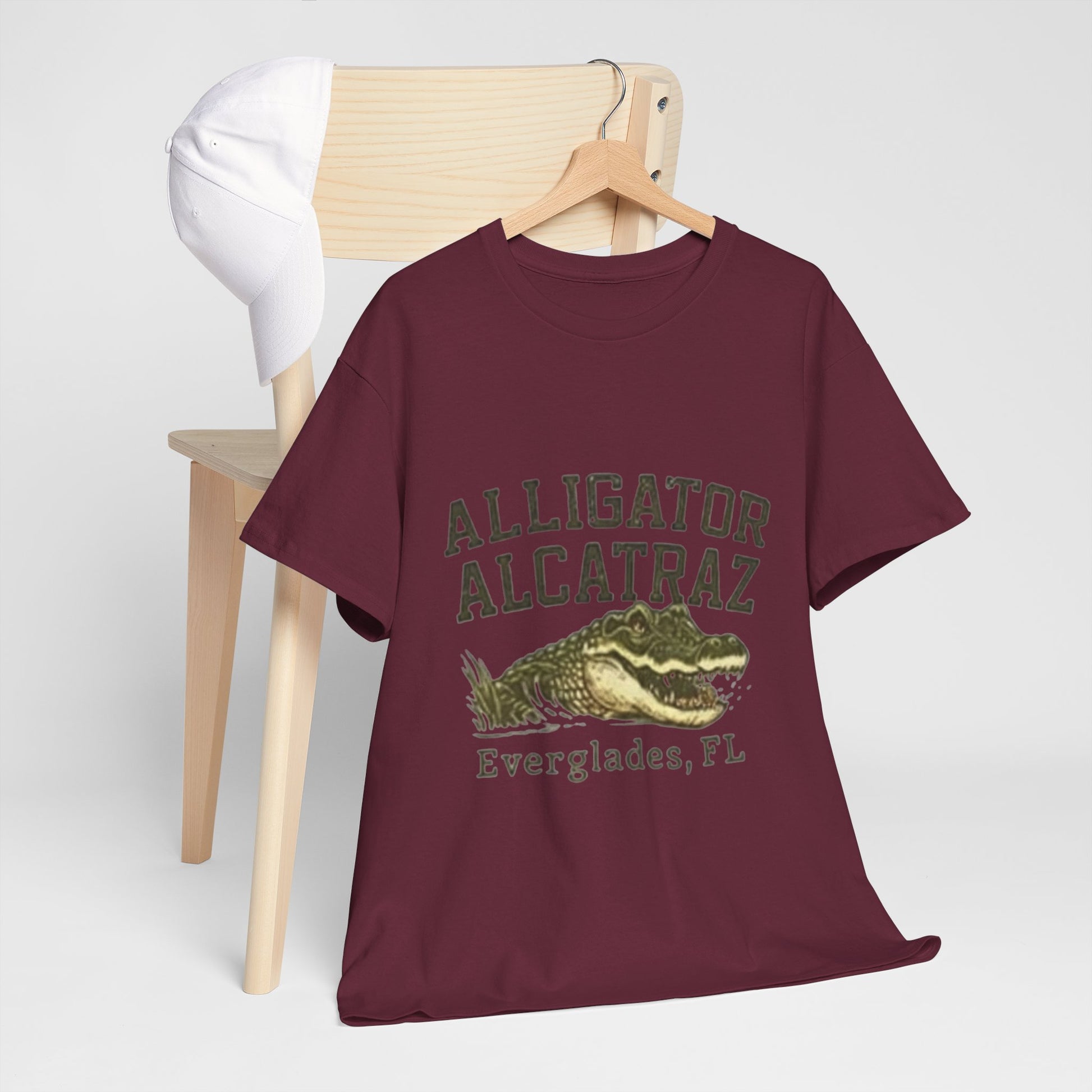 Men T-Shirt - Alligator Everglades FL