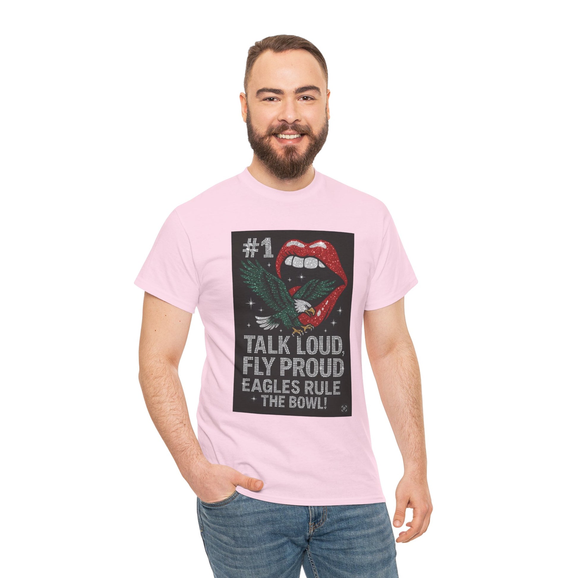 Men T-Shirt - Talk Loud Fly Proud