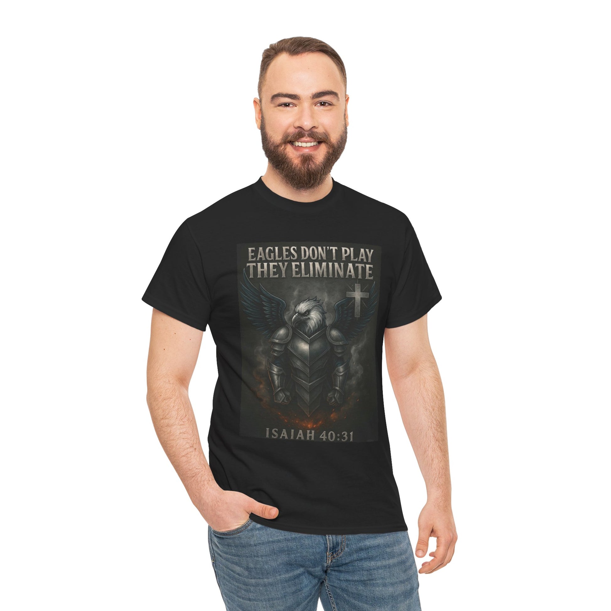 Men T-Shirt - Eagle in Armor