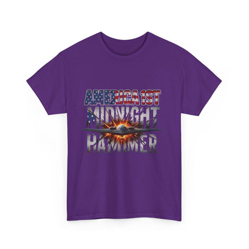 Men T-Shirt - America 1st Mindnight Hammer