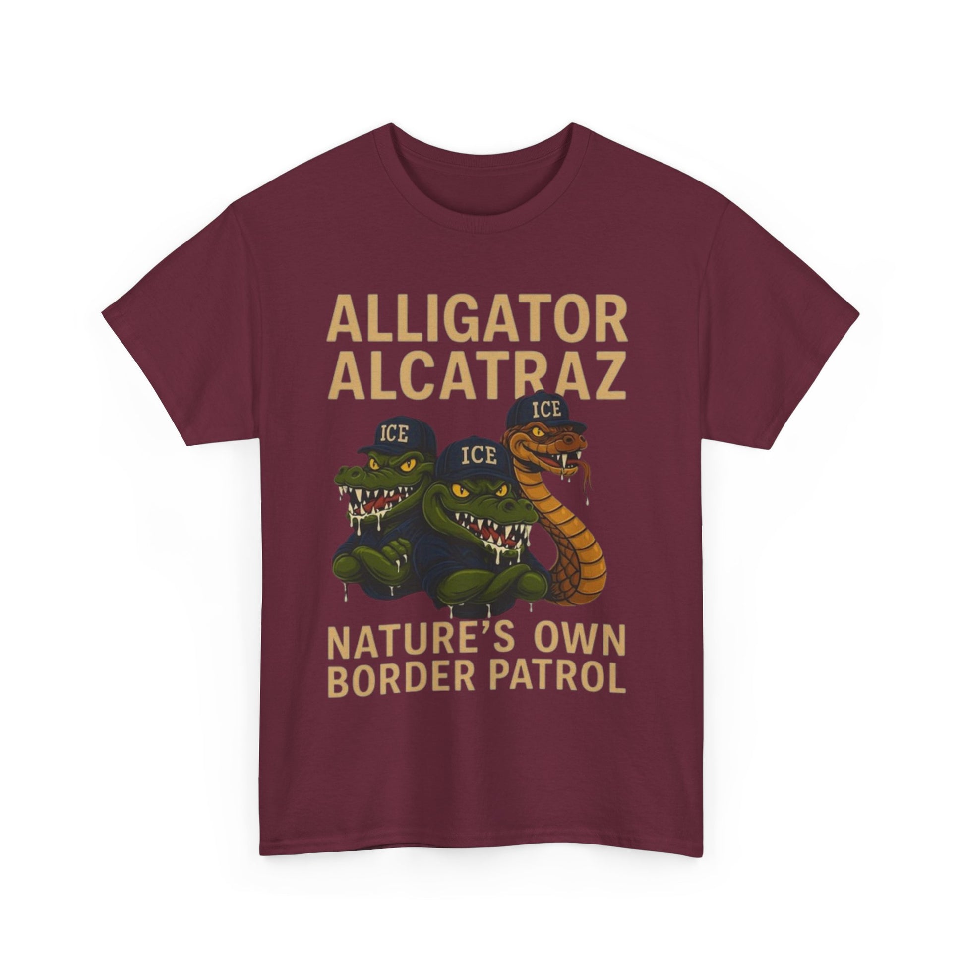 Men T-Shirt - Alligator Alcatraz
