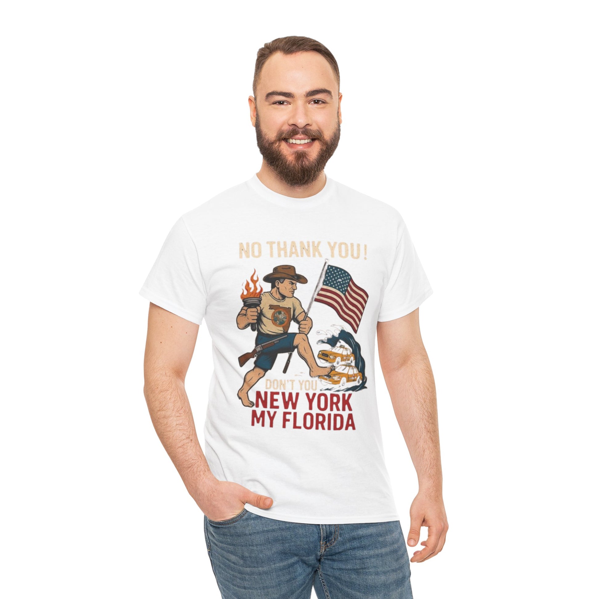 Men T-Shirt - Don't You New York My Florida