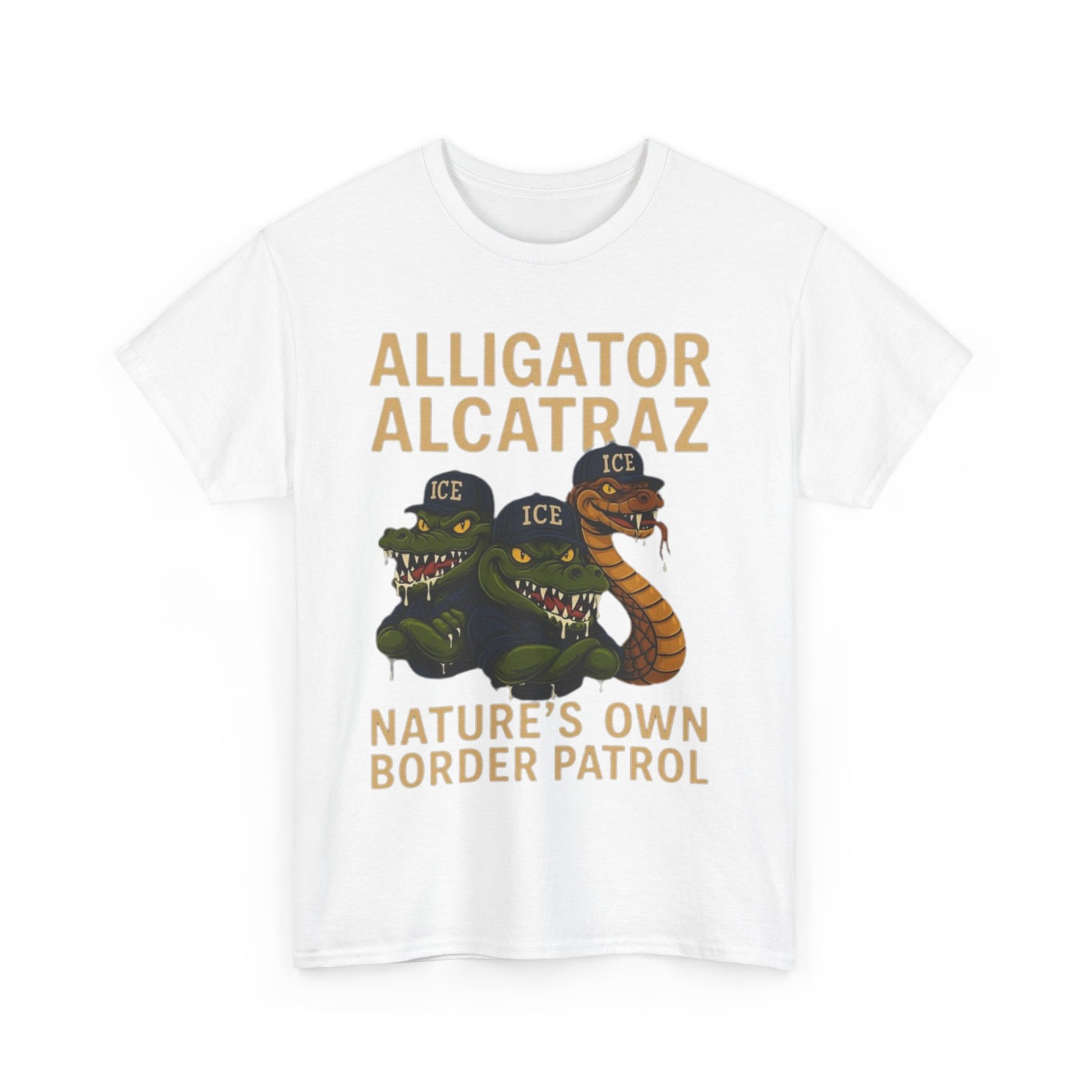 Men T-Shirt - Alligator Alcatraz